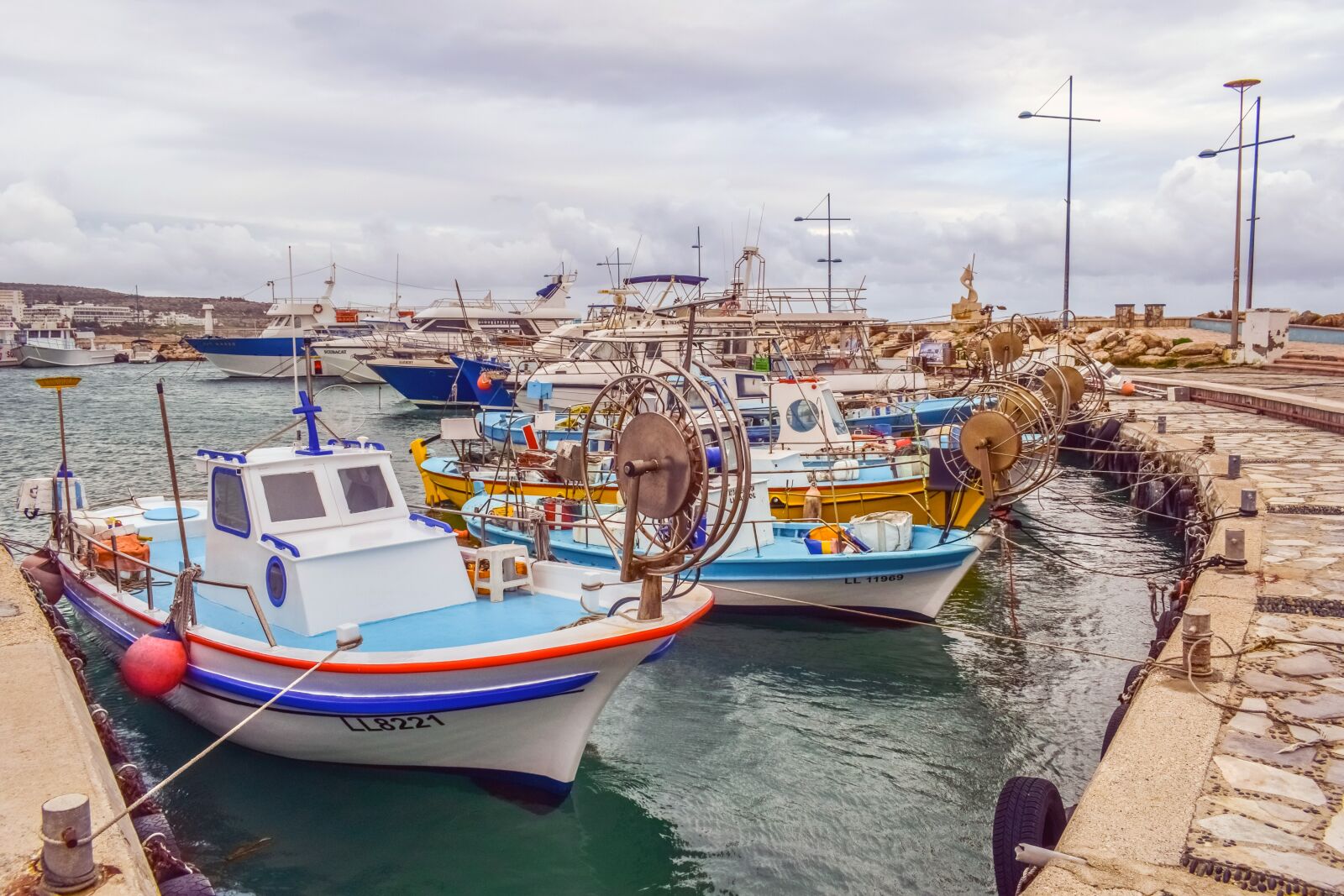Nikon D3300 sample photo. Cyprus, ayia napa, harbour photography