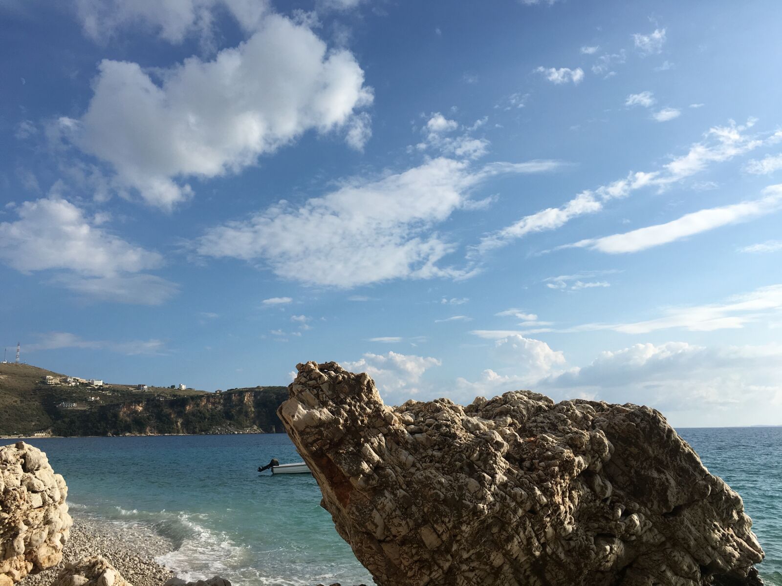 Apple iPhone 6s sample photo. Beach, albania, sea photography