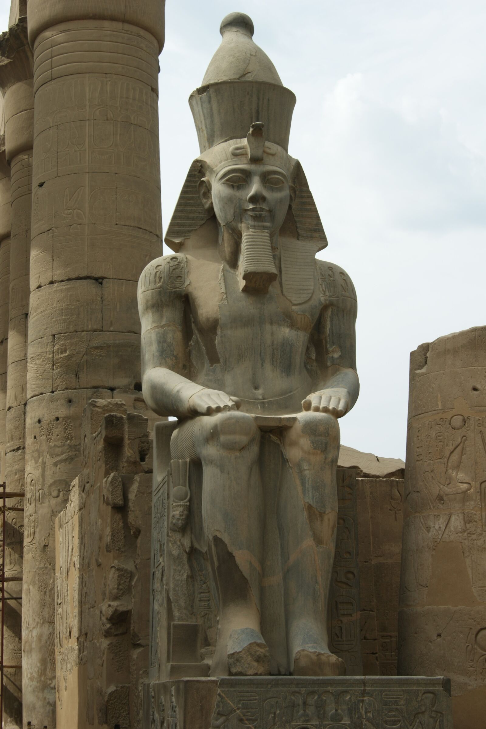 Sony Alpha DSLR-A290 sample photo. Luxor, egypt, karnak photography