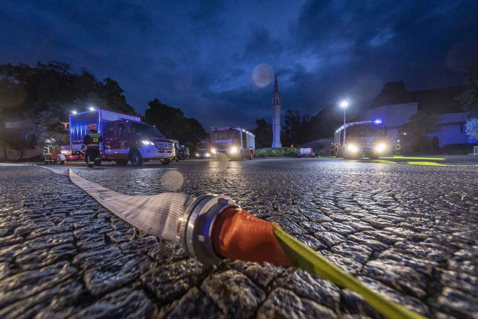 12-24mm F4 DG HSM | Art 016 sample photo. Firefighter, training, firefighters photography