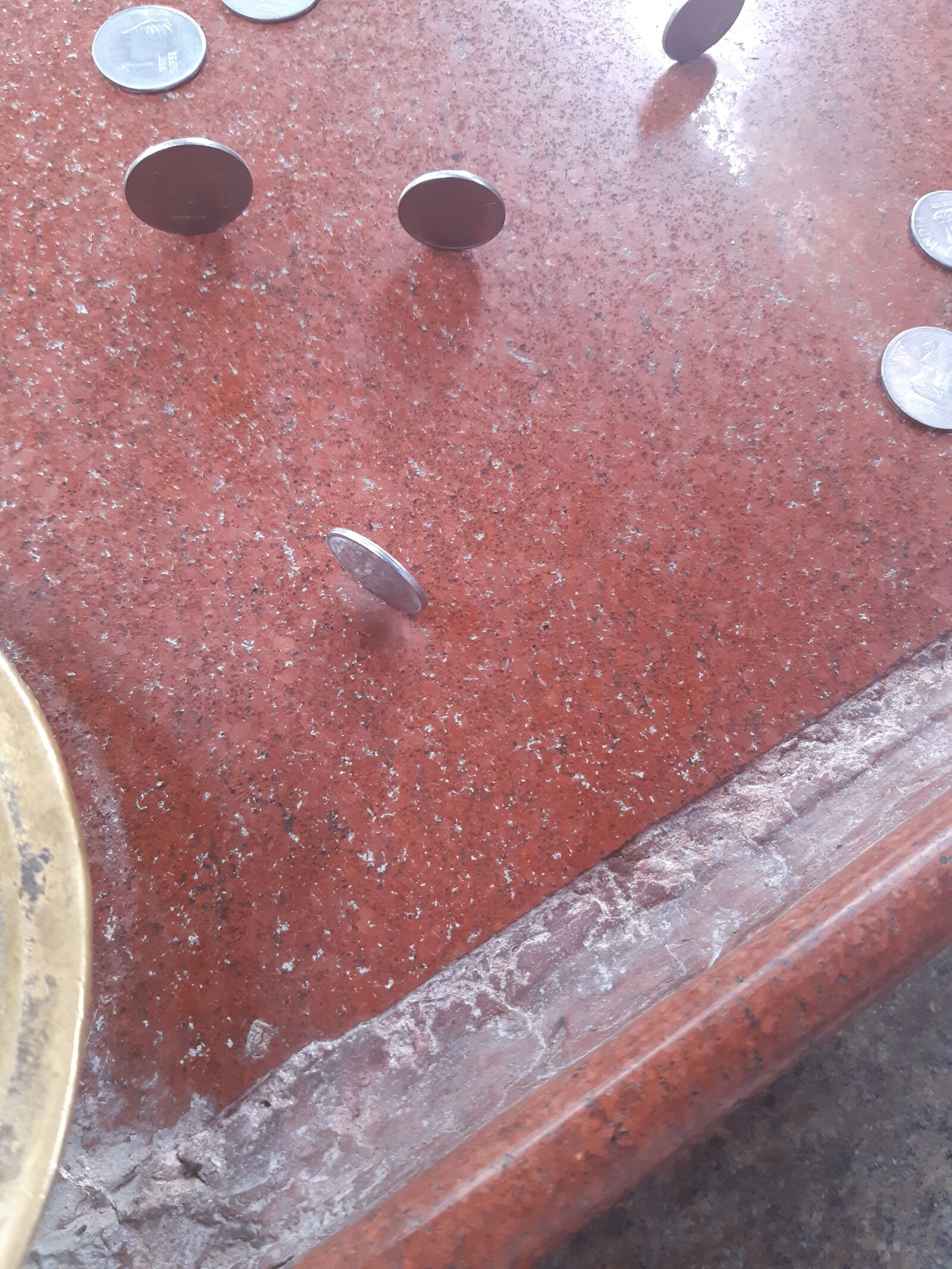 Samsung Galaxy A30 sample photo. Rupee, coin, stood photography