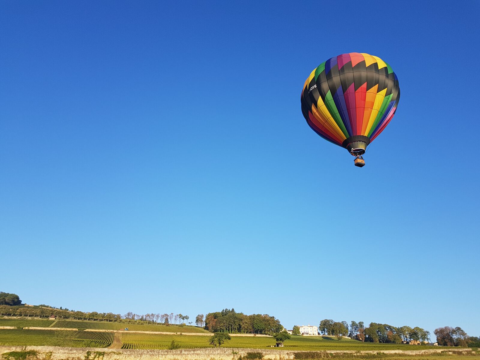 Samsung Galaxy S8 sample photo. Hot-air ballooning, lyon, alti-reve photography