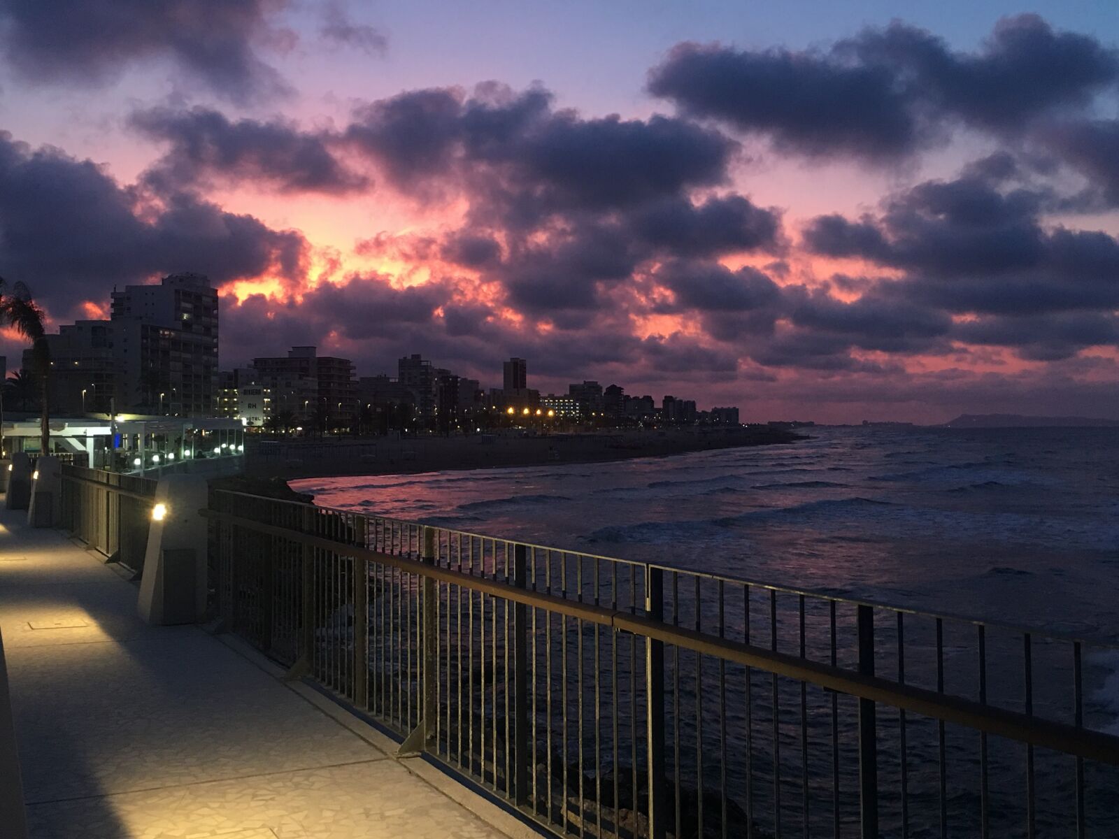 Apple iPhone 6s Plus sample photo. Beach, bleachers, pier photography