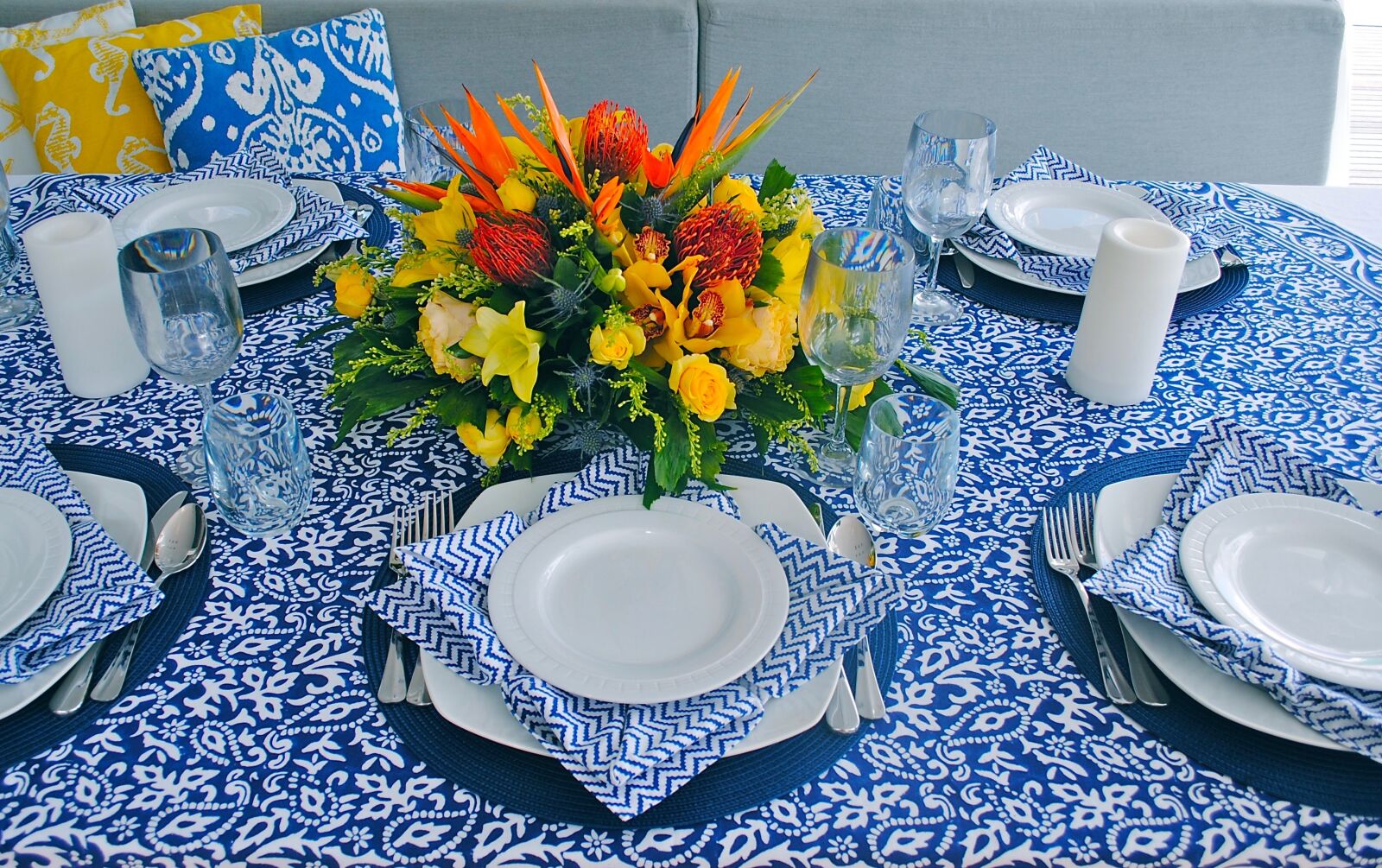 Nikon D3000 sample photo. Table setting, place setting photography