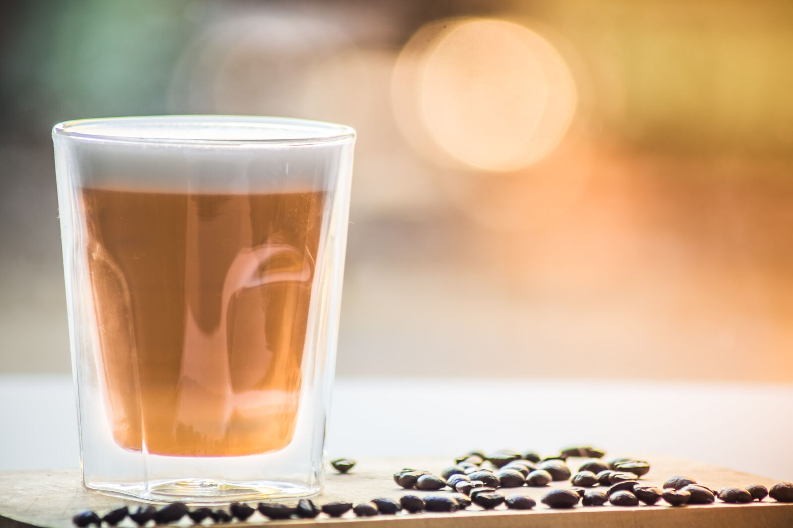 Sony SLT-A58 sample photo. Coffee, in, drinking, glass photography