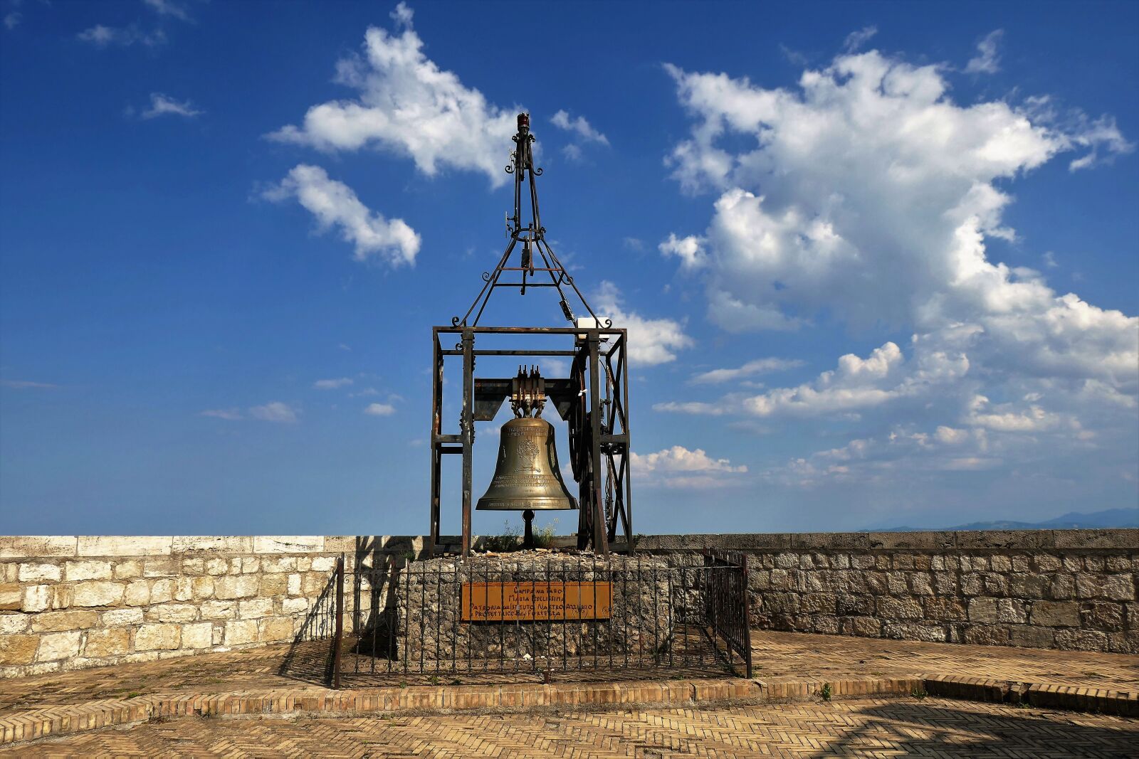 Panasonic DMC-TZ101 sample photo. Bell, bell tower, bronze photography