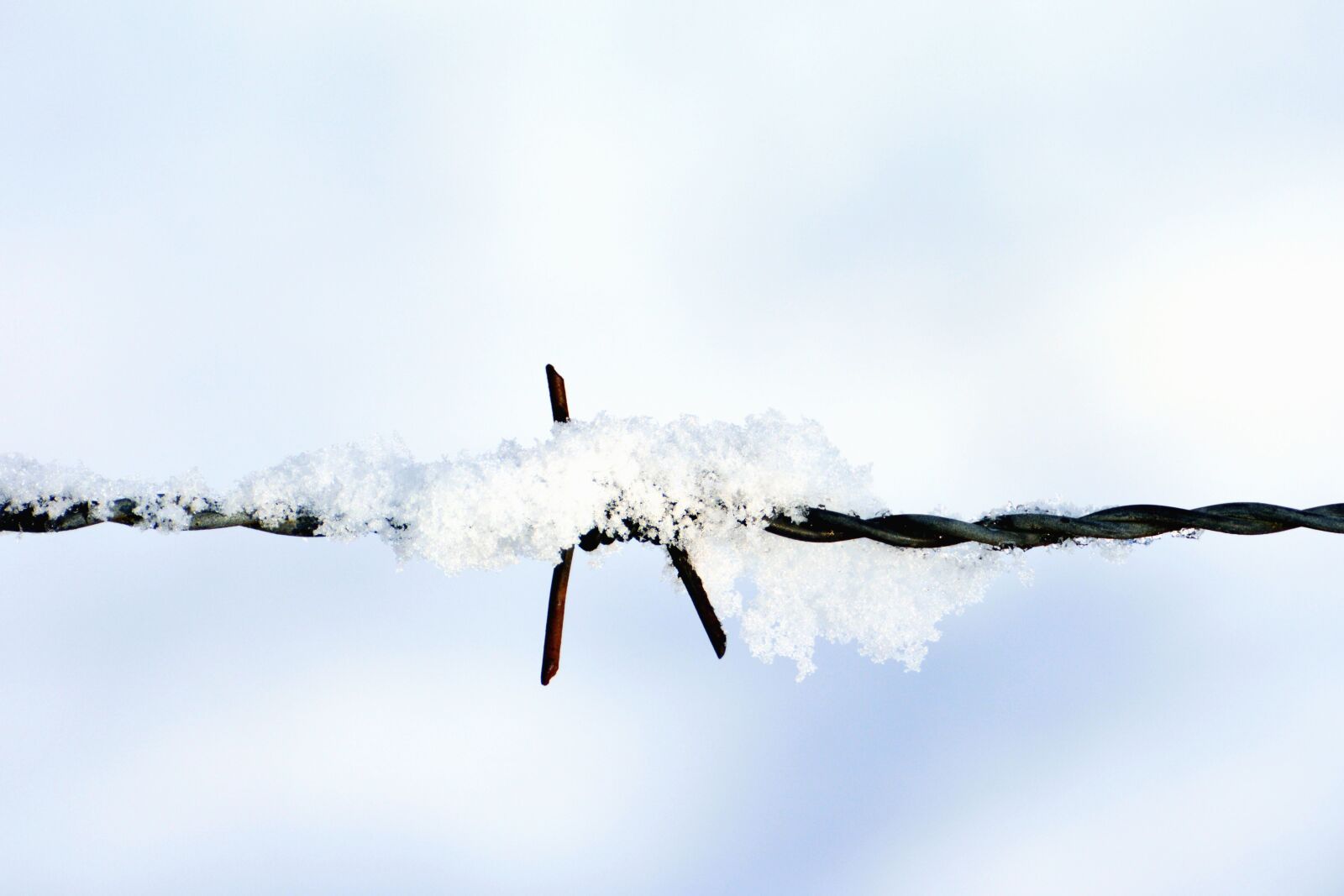 Nikon D5200 sample photo. Steel, rust, snow, winter photography