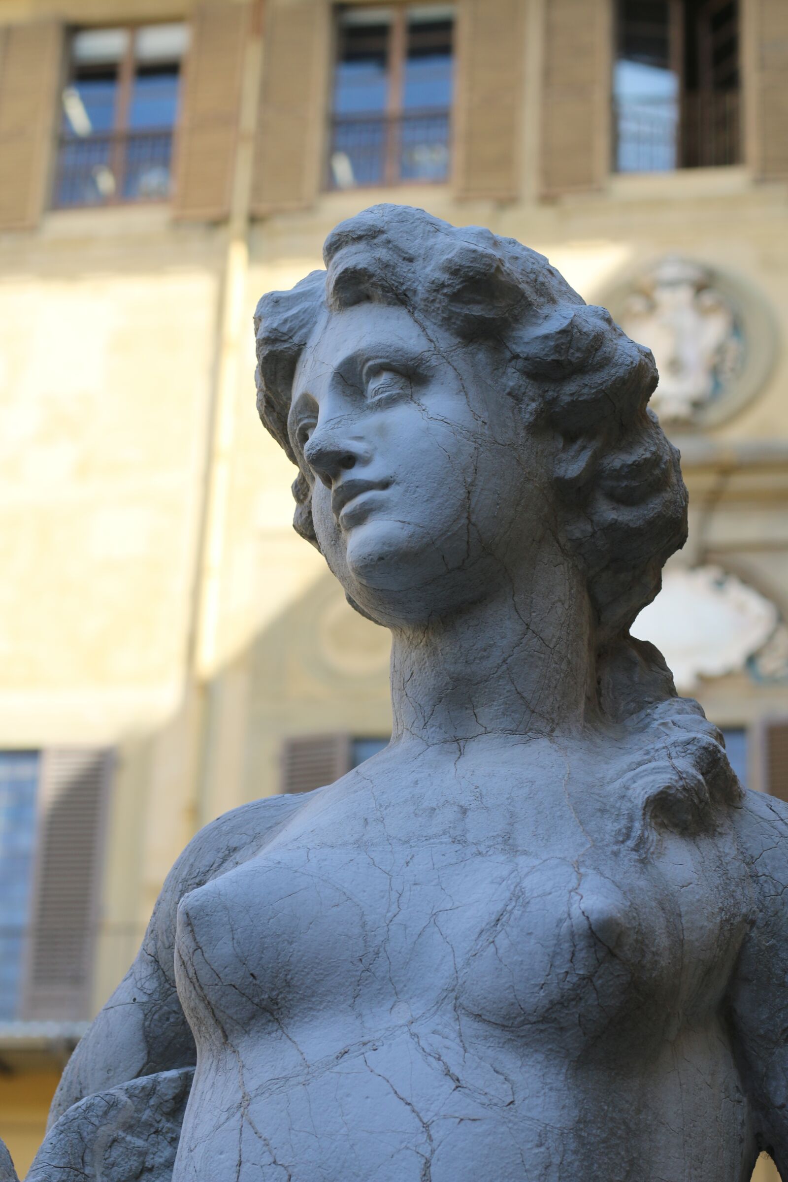 Canon EOS 70D + Canon EF 50mm F1.8 STM sample photo. Statue, garden, female statue photography