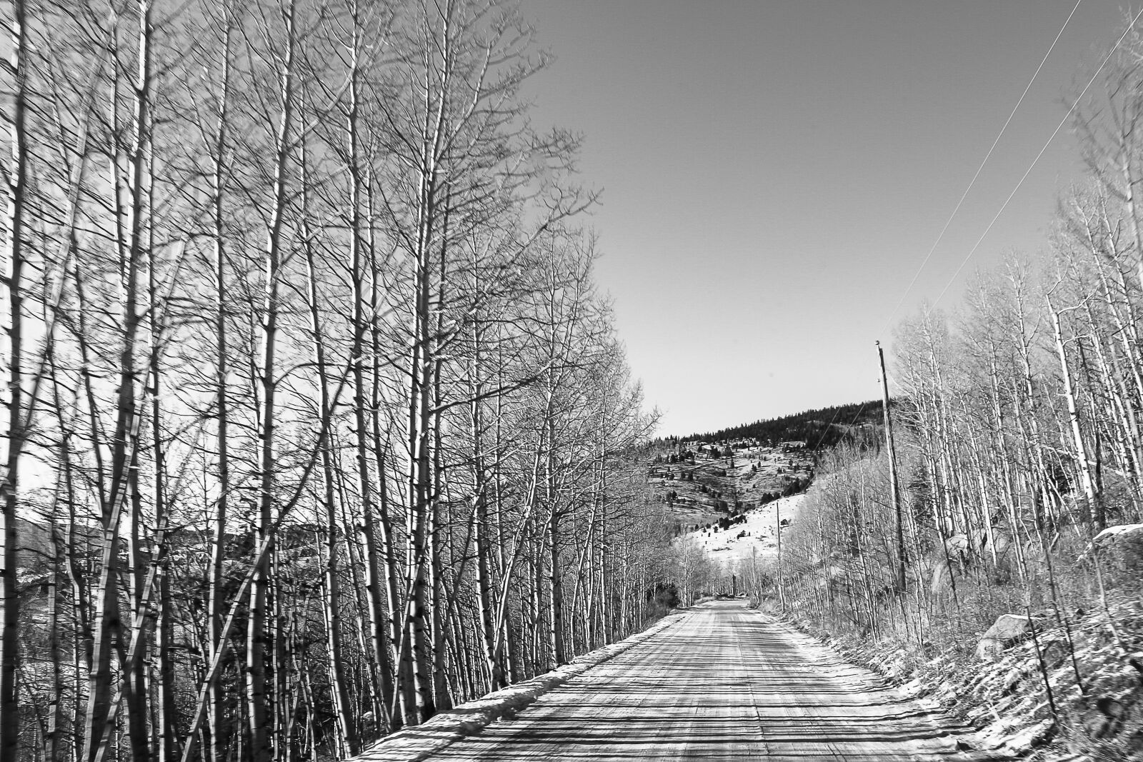 Canon EOS 70D sample photo. Mountain, aspen, snow photography