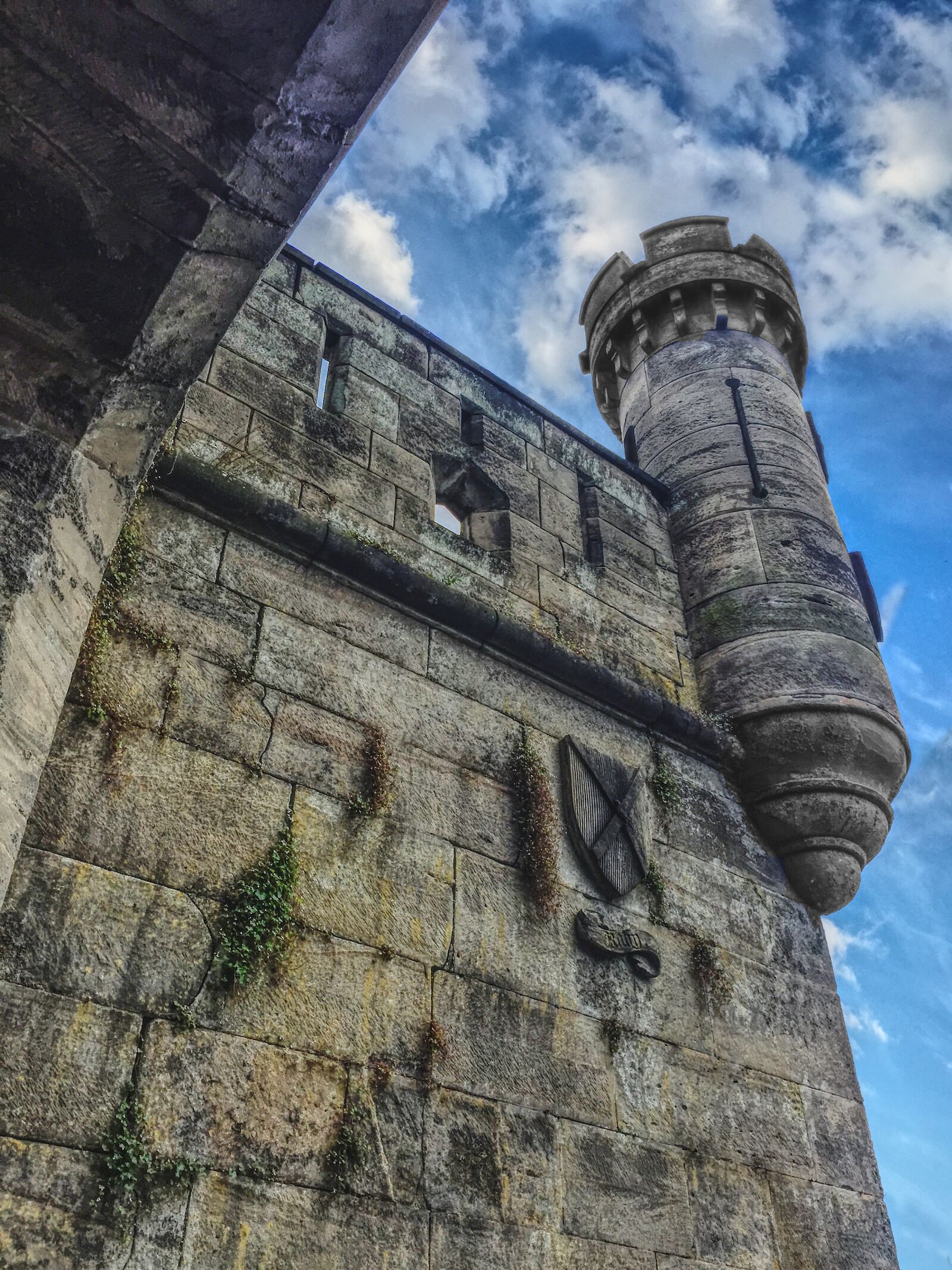 iPhone 6 back camera 4.15mm f/2.2 sample photo. Turret, castle, medieval photography