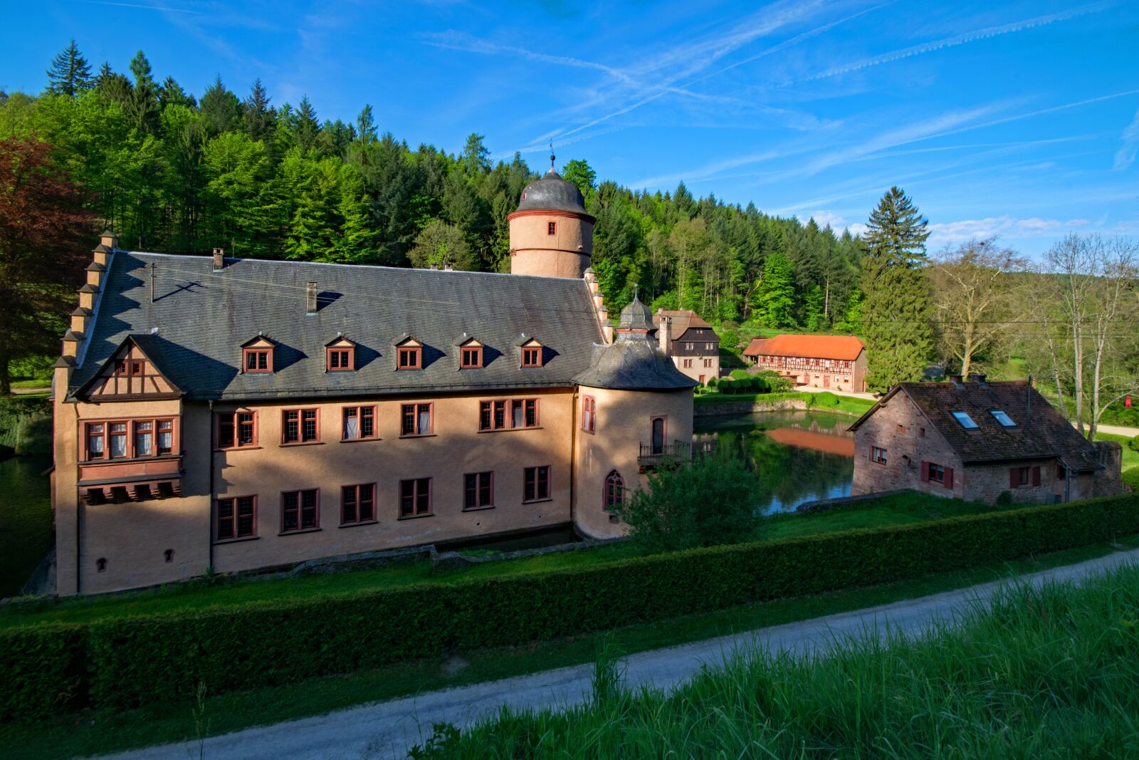 Nikon D5300 sample photo. Castle, mespelbrunn, bavaria photography