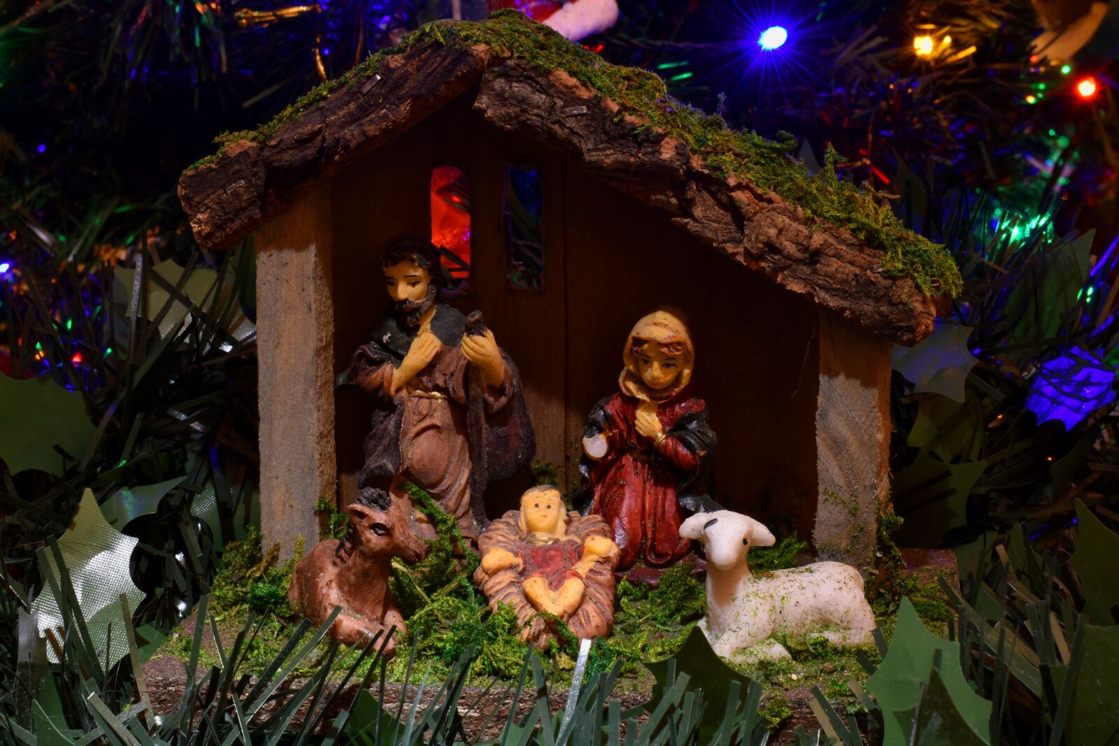 Nikon D3500 sample photo. Manger, jesus, christ photography