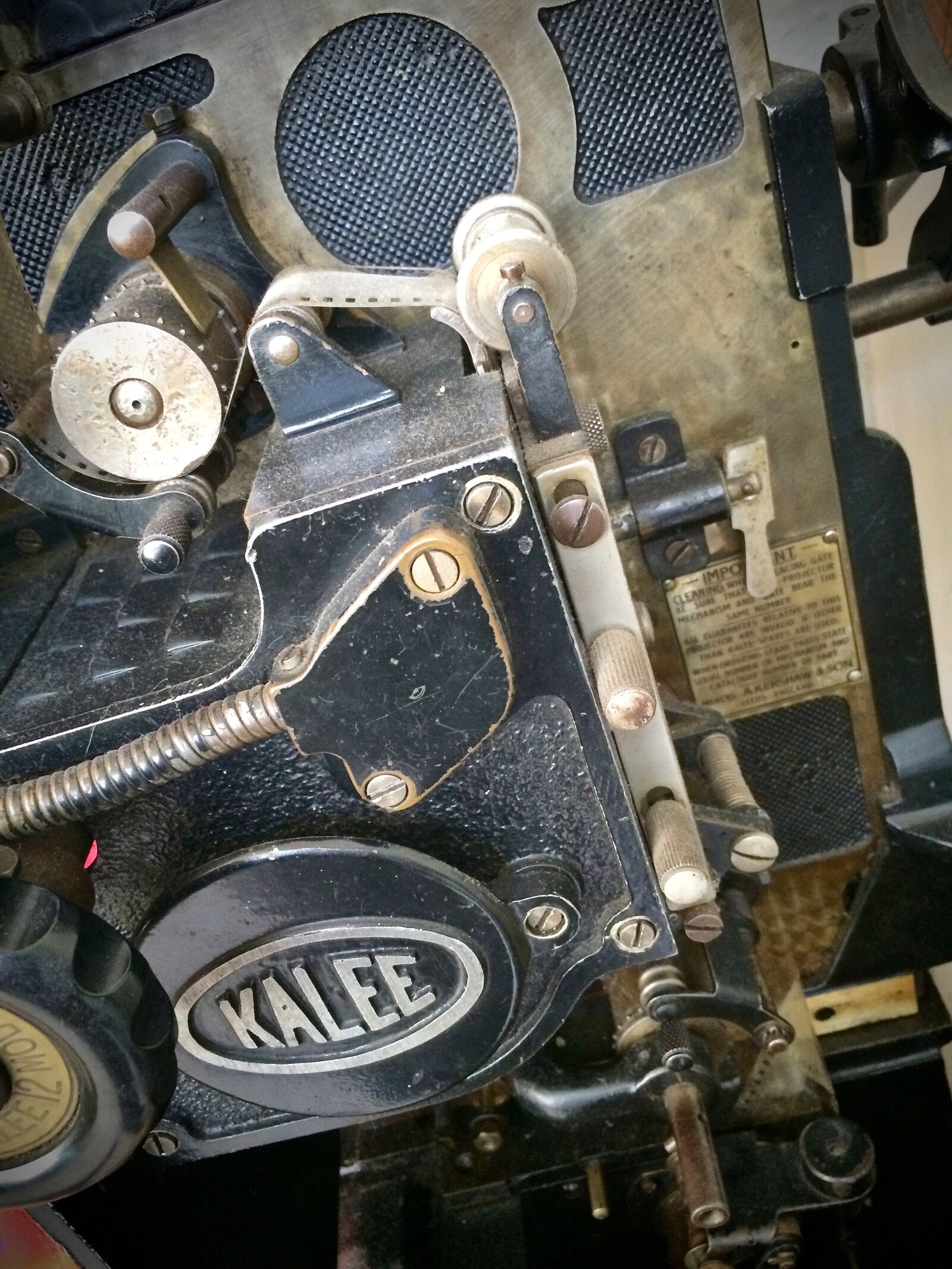 Apple iPhone 5s sample photo. Kalee, projector, antique photography
