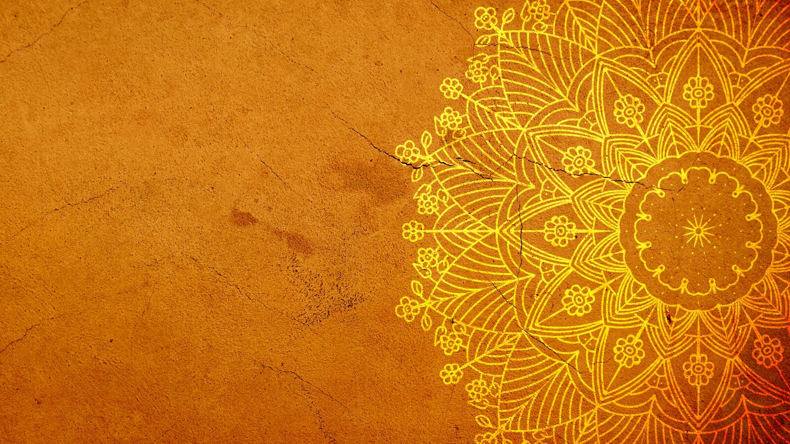 Canon EOS 600D (Rebel EOS T3i / EOS Kiss X5) sample photo. Mandala, yellow, background photography