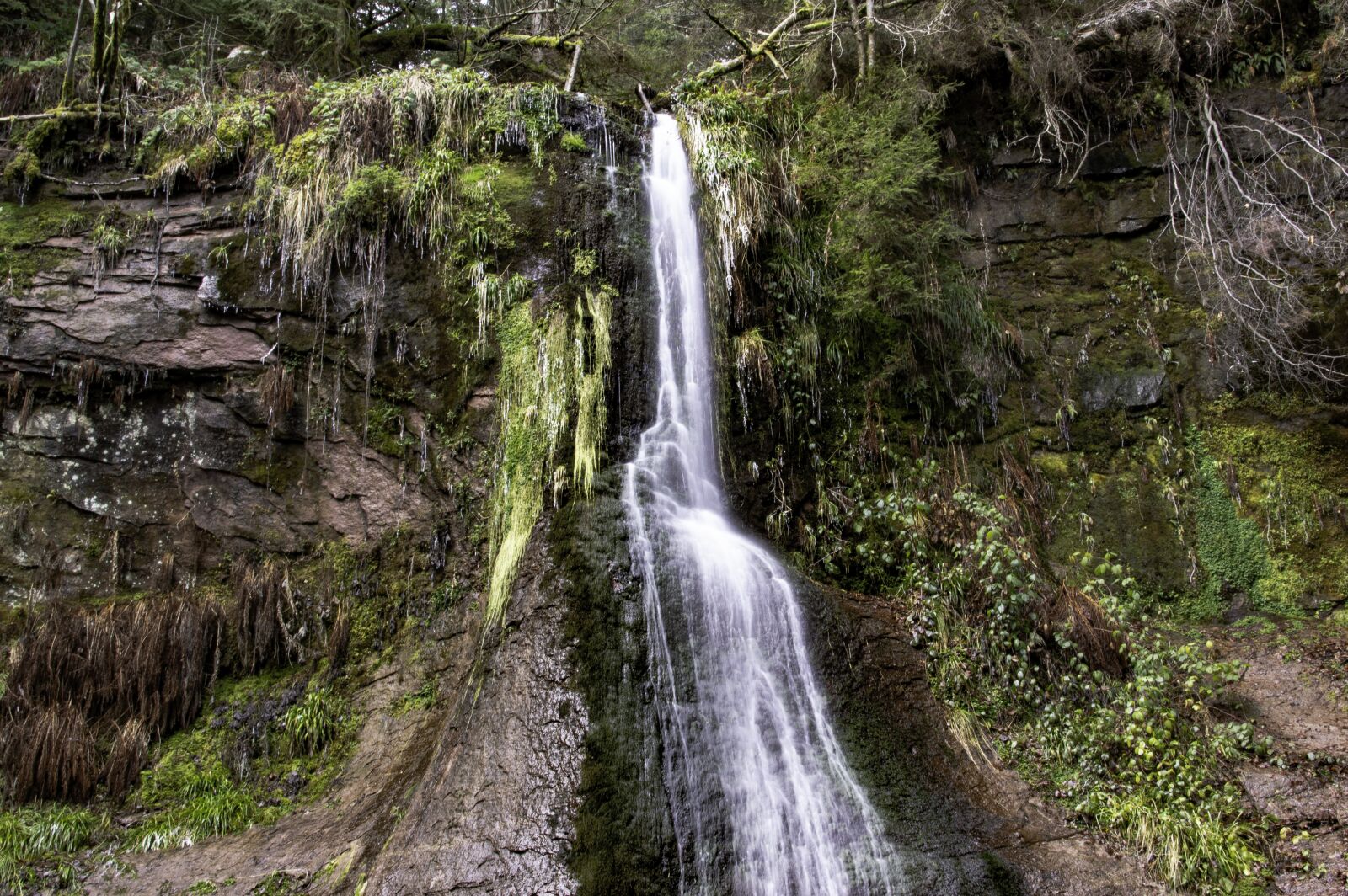Nikon D3200 sample photo. Waterfall, water, cascade photography