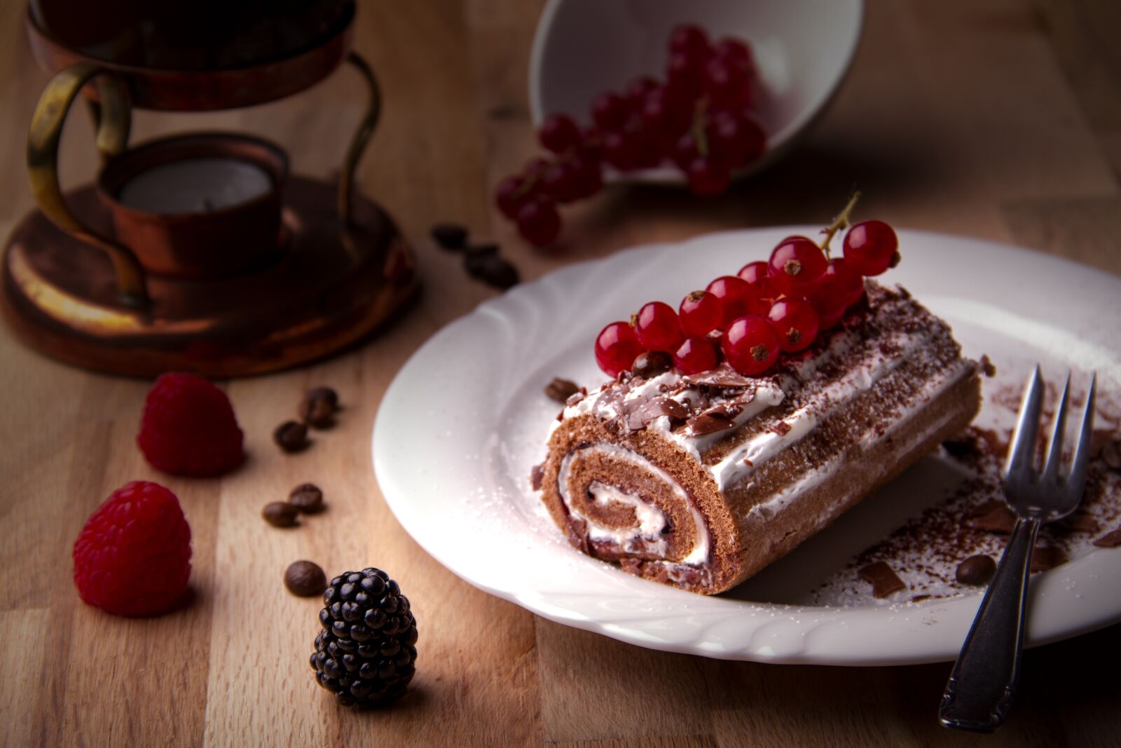 Canon EOS 7D sample photo. Cake, black forest cherry photography