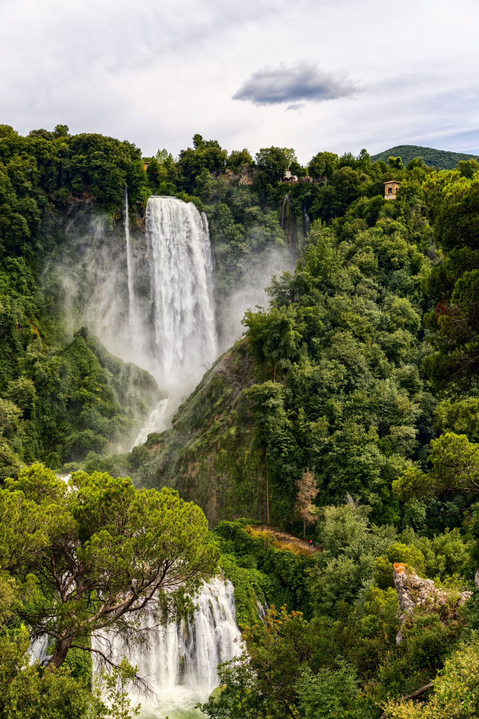 Canon EF 24-105mm F4L IS II USM sample photo. The waterfall marmore, umbria photography