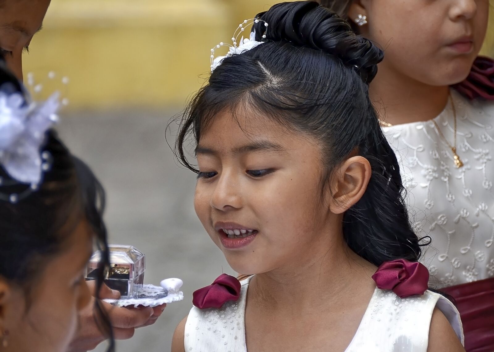 Nikon D7000 sample photo. Bride-to-be children, flower children photography