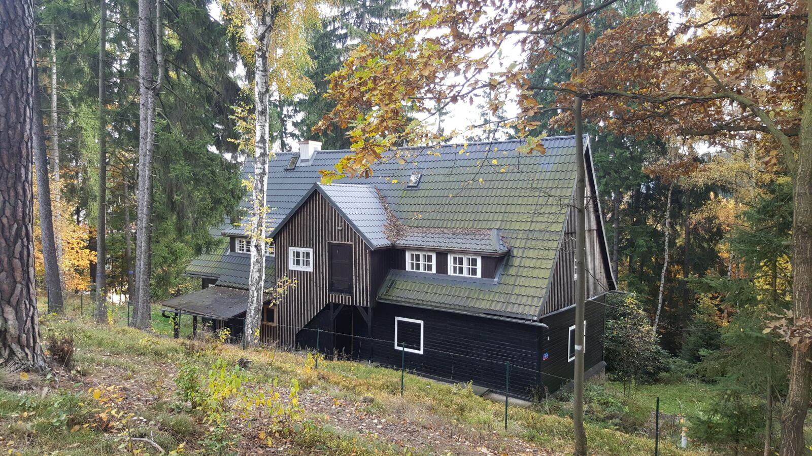 Samsung Galaxy S6 sample photo. House, forest, architecture photography