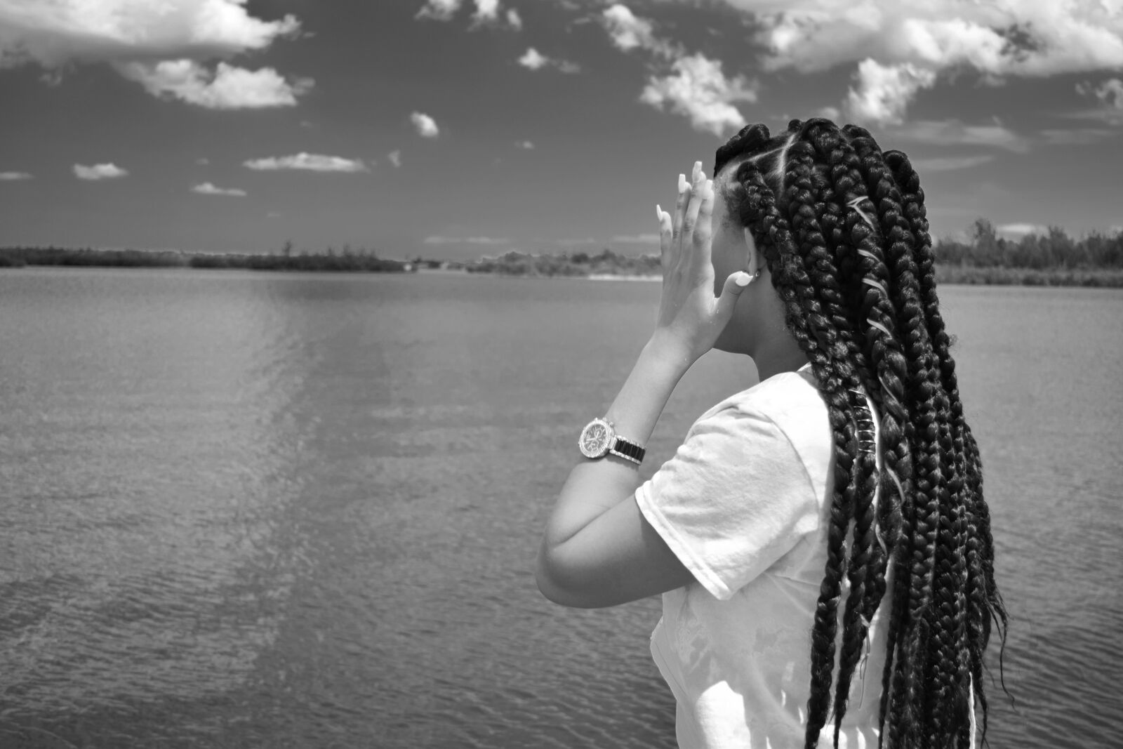 Nikon D3300 sample photo. Shy, woman, look photography