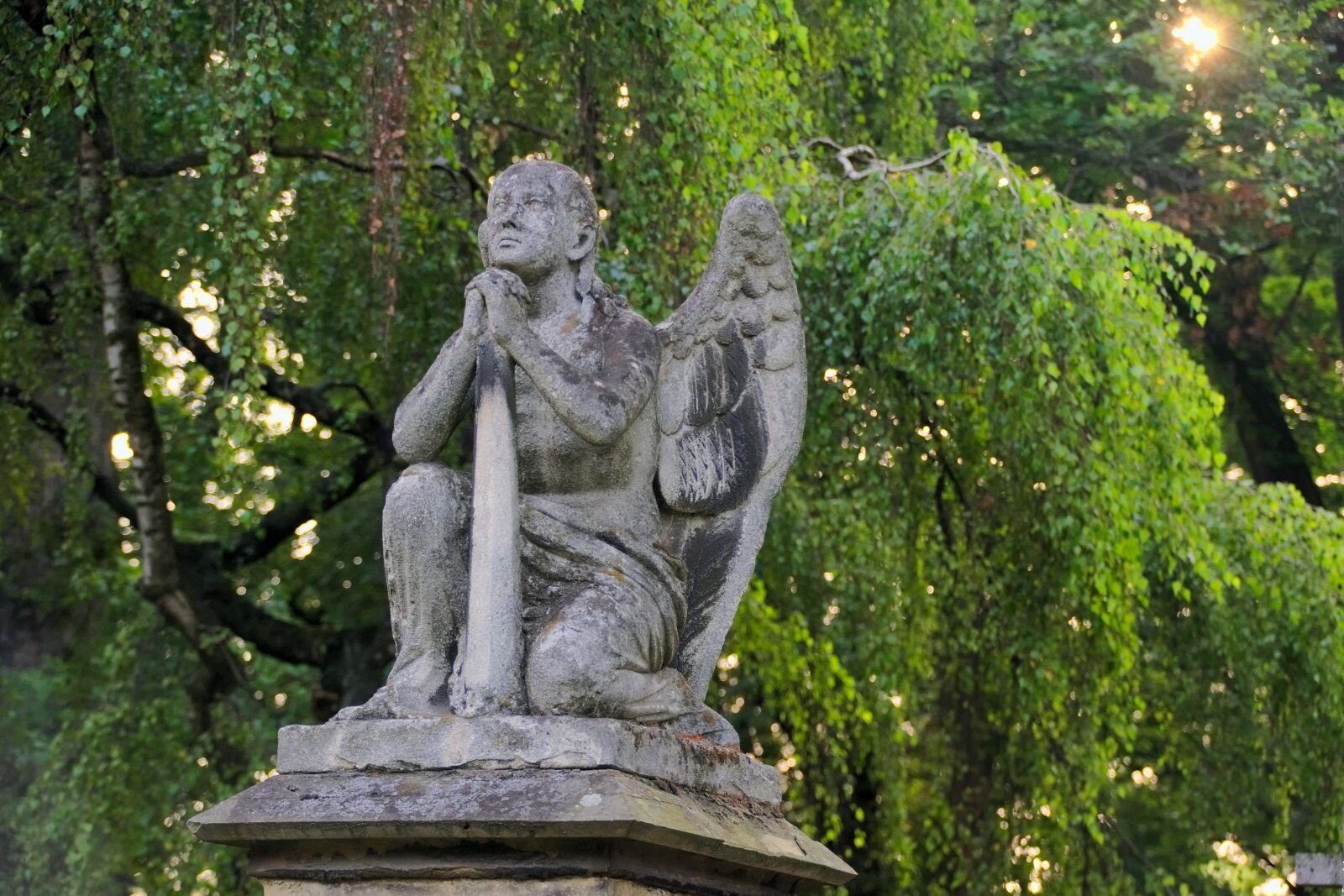 Nikon D3300 sample photo. Cemetery, sculpture, the tomb photography