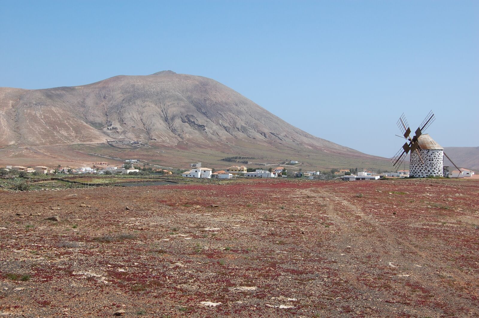 Nikon D40 sample photo. Windmill, fuerteventura, landscape photography