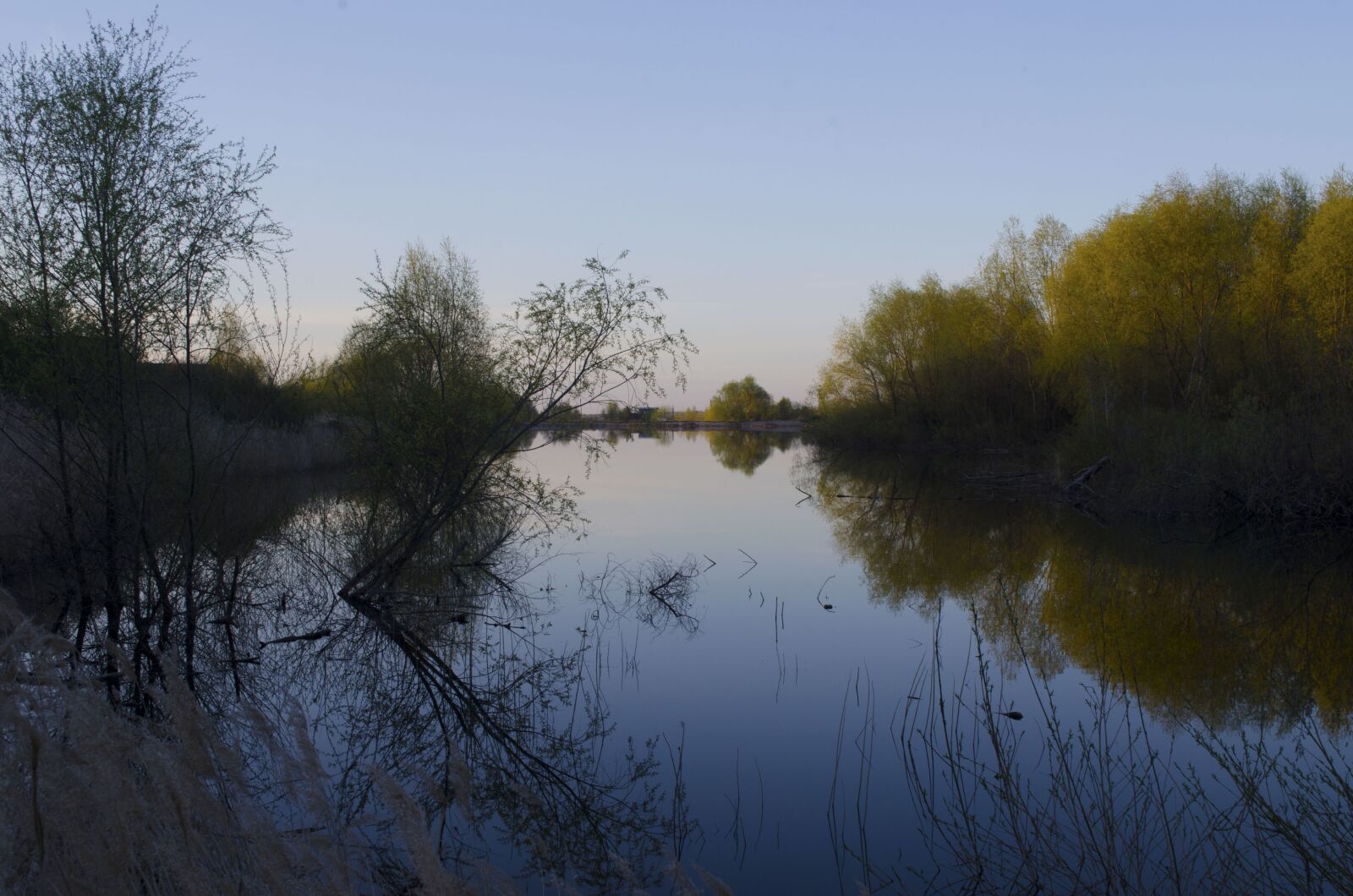 Nikon D5100 sample photo. Evening, lake, landscape photography