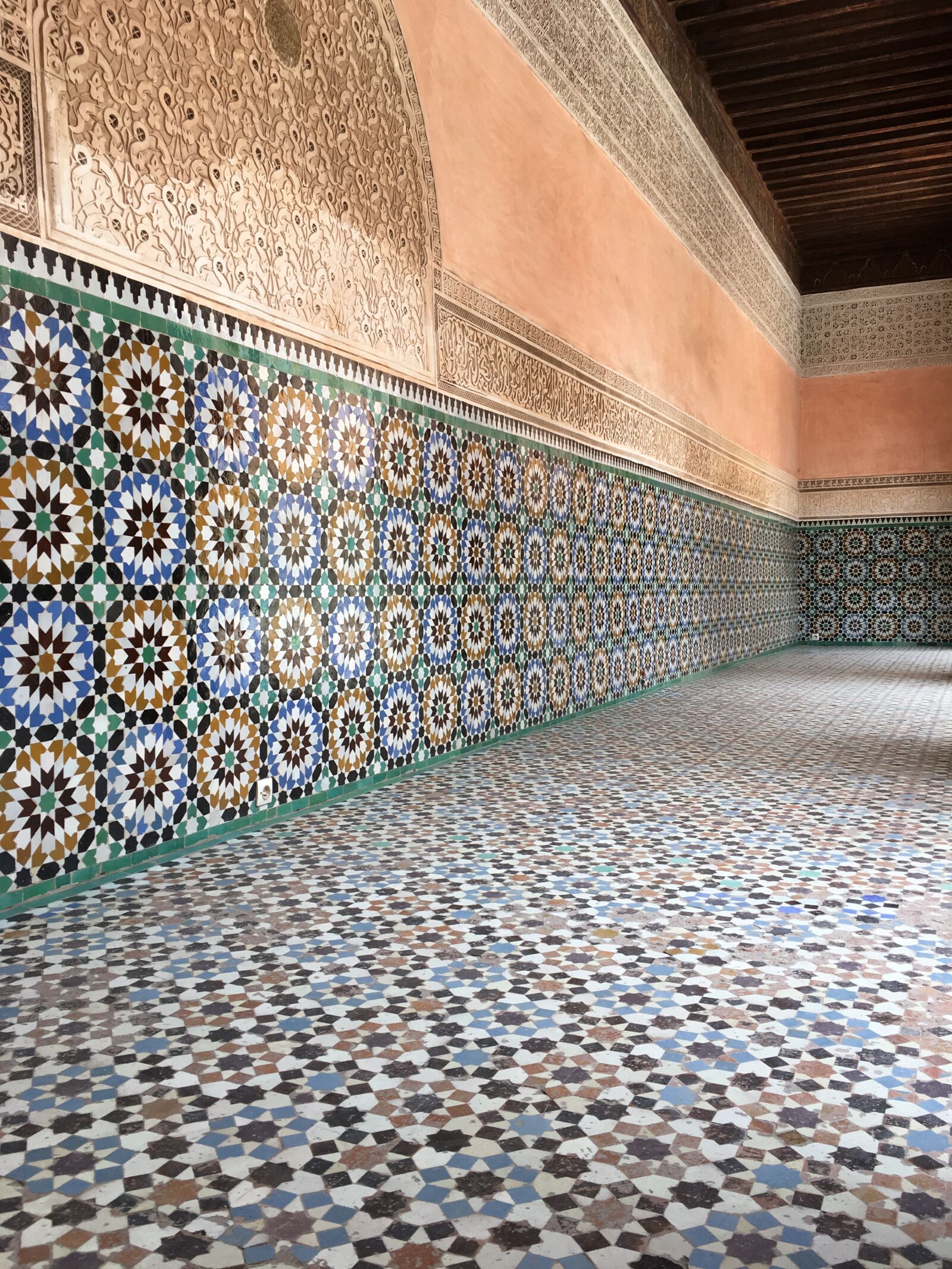 Apple iPhone 6s sample photo. Tiles, morocco, orient photography