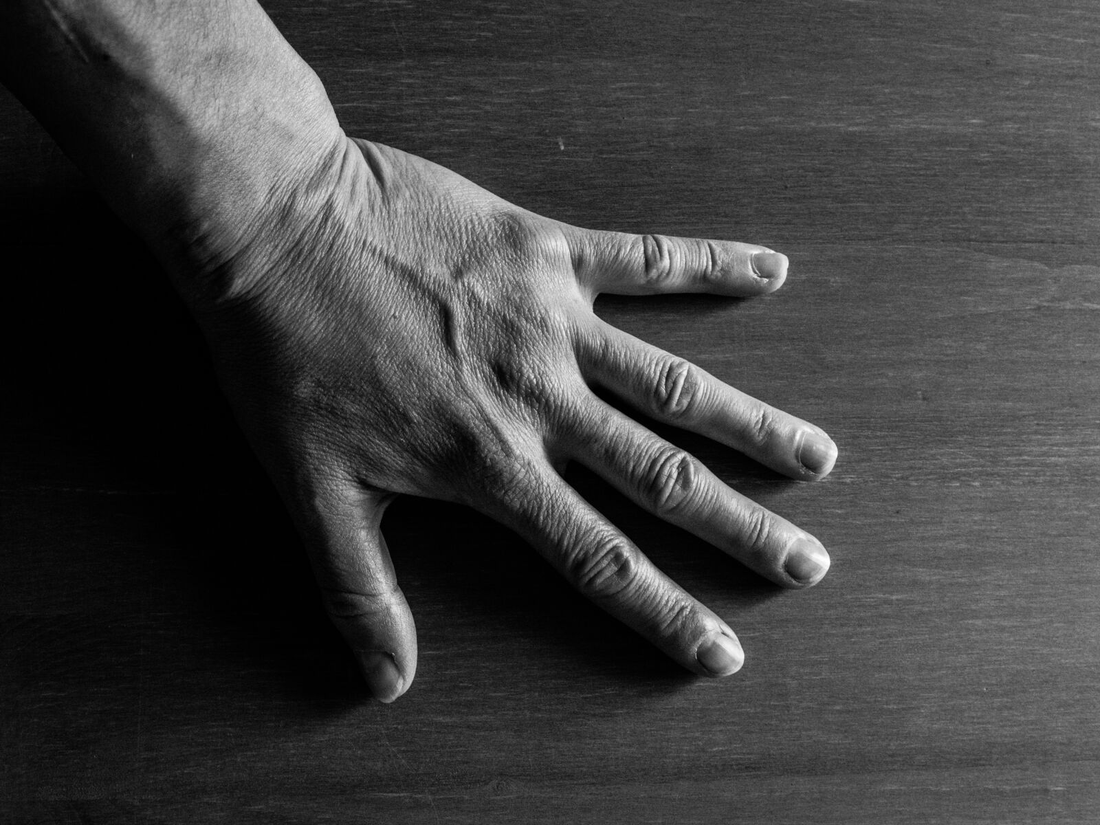 Canon EOS 77D (EOS 9000D / EOS 770D) sample photo. Hand, black and white photography
