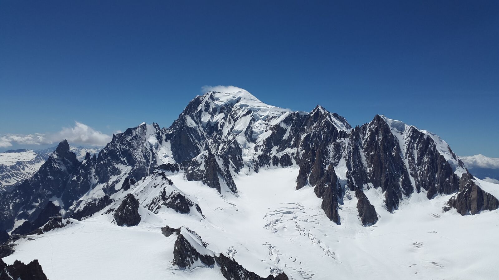 Samsung Galaxy Alpha sample photo. Mont blanc, mont maudit photography