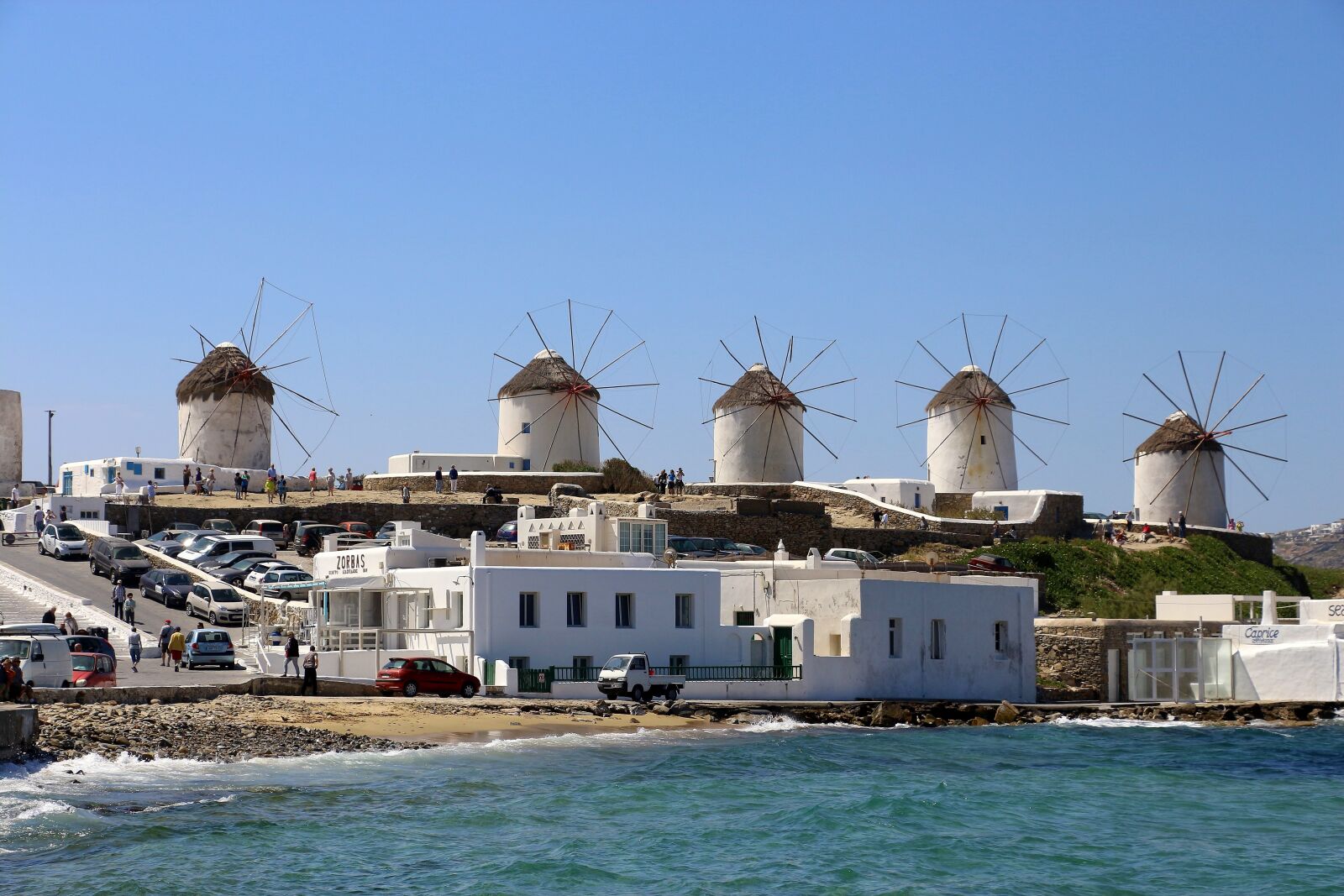 Canon EOS 700D (EOS Rebel T5i / EOS Kiss X7i) sample photo. Mykonos, greece, windmills photography