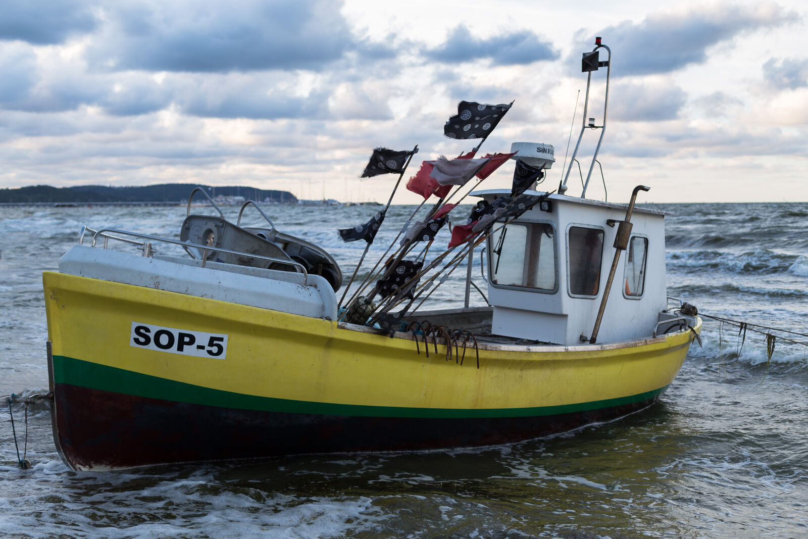 Canon EOS 6D + Canon EF 50mm F1.4 USM sample photo. Baltic, boat, fisherman, sea photography