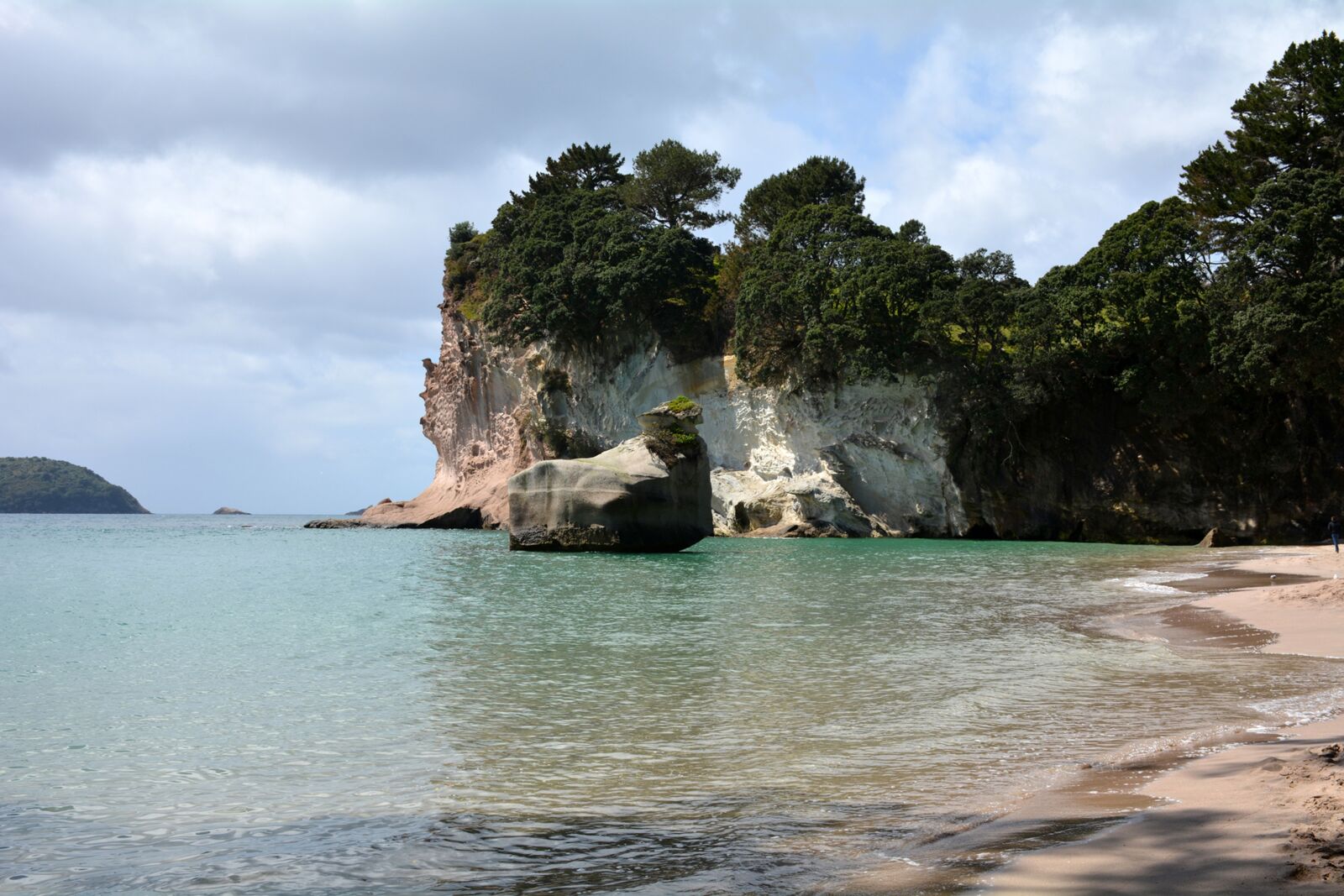Nikon D7100 sample photo. Cathedral cove, new zealand photography