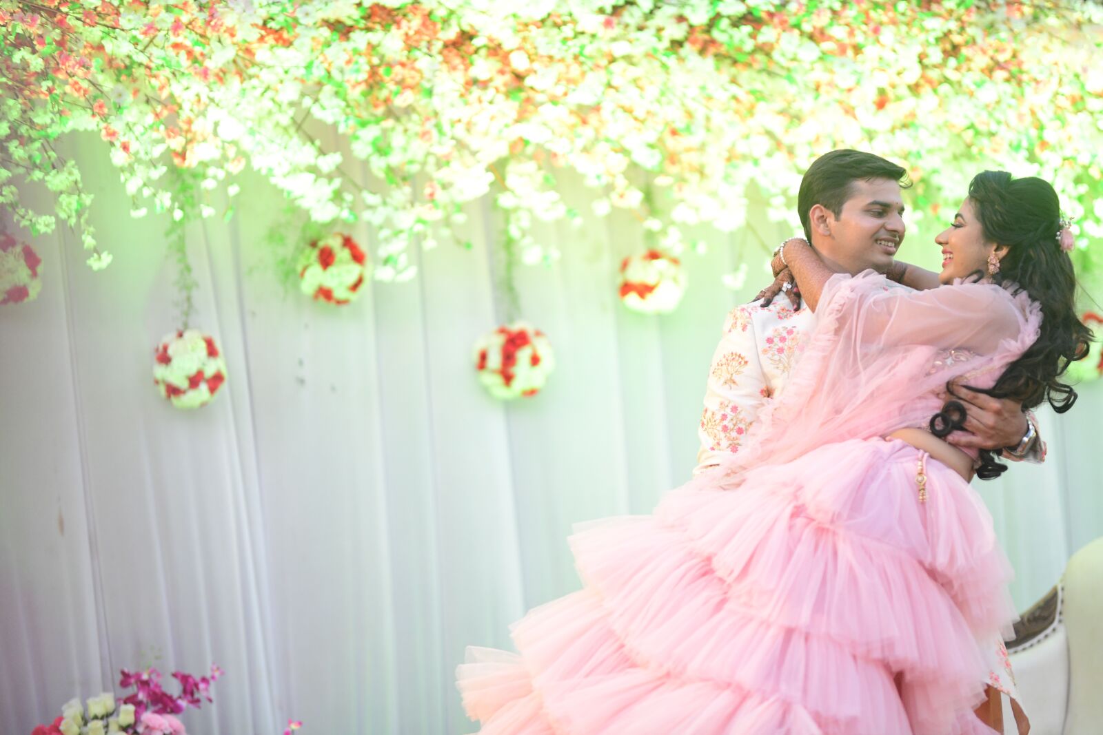 Nikon D850 sample photo. Indian couple, wedding, couple photography