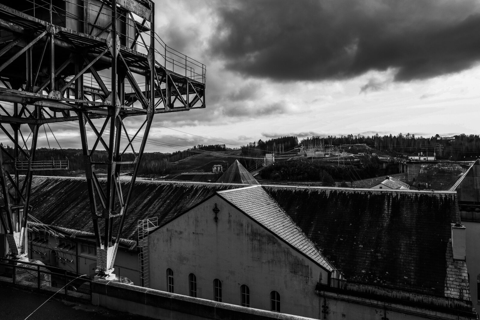 Canon EOS R sample photo. Power plant, industrial, landscape photography
