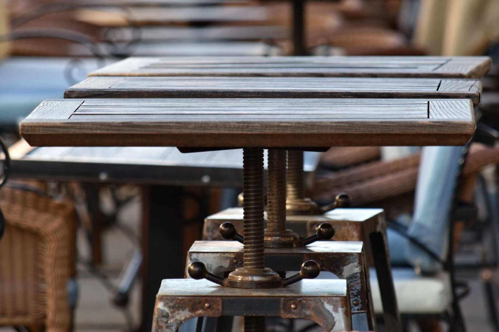 Nikon D5500 sample photo. Cast iron, desk, furniture photography