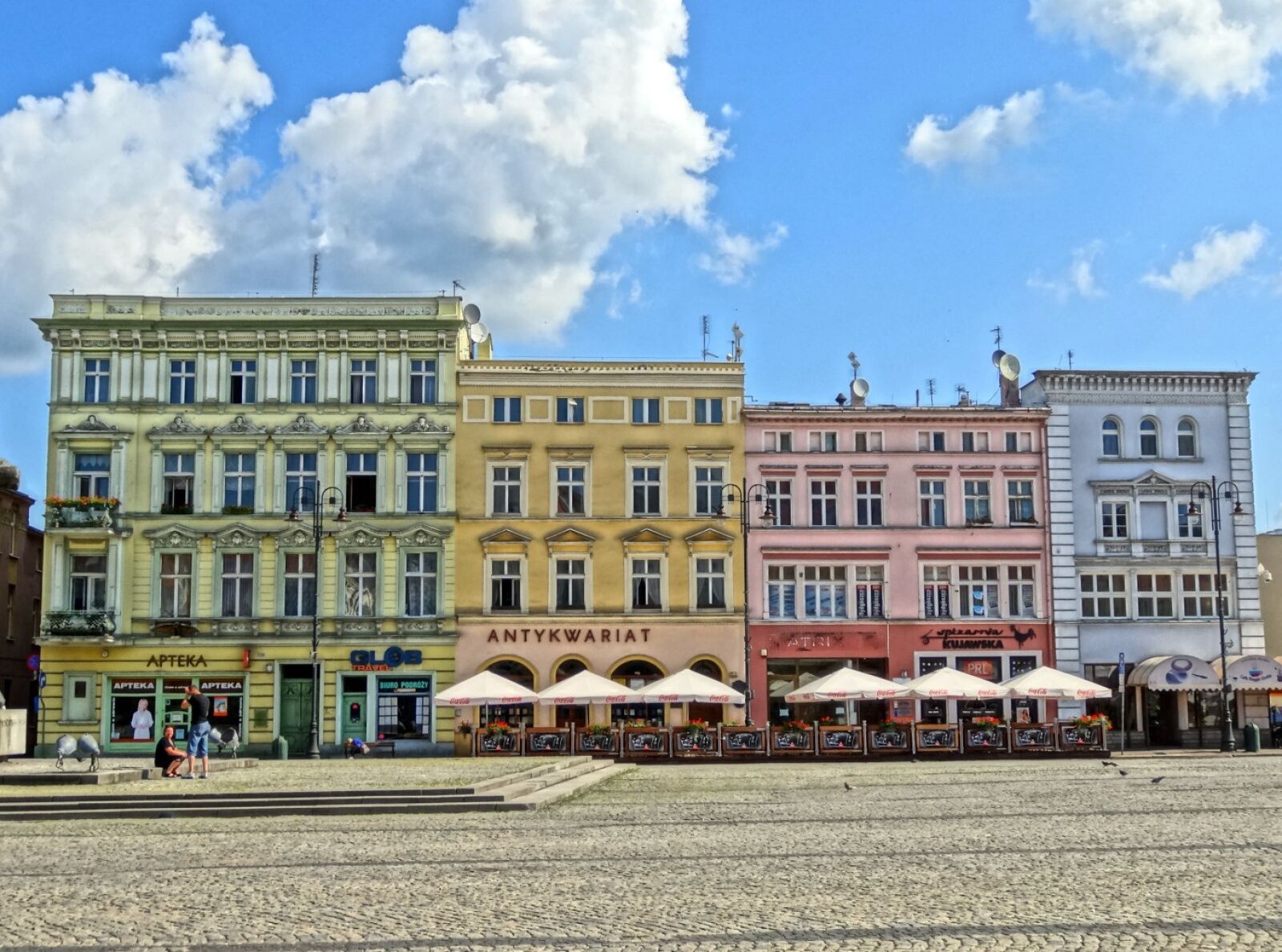 Sony Cyber-shot DSC-HX20V sample photo. Market square, bydgoszcz, poland photography