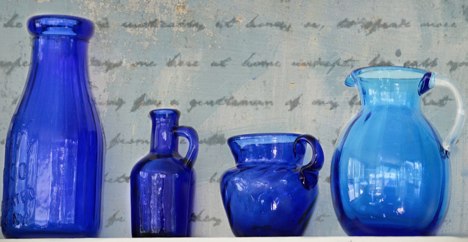 Nikon D3200 sample photo. Glass, blue, reflection photography