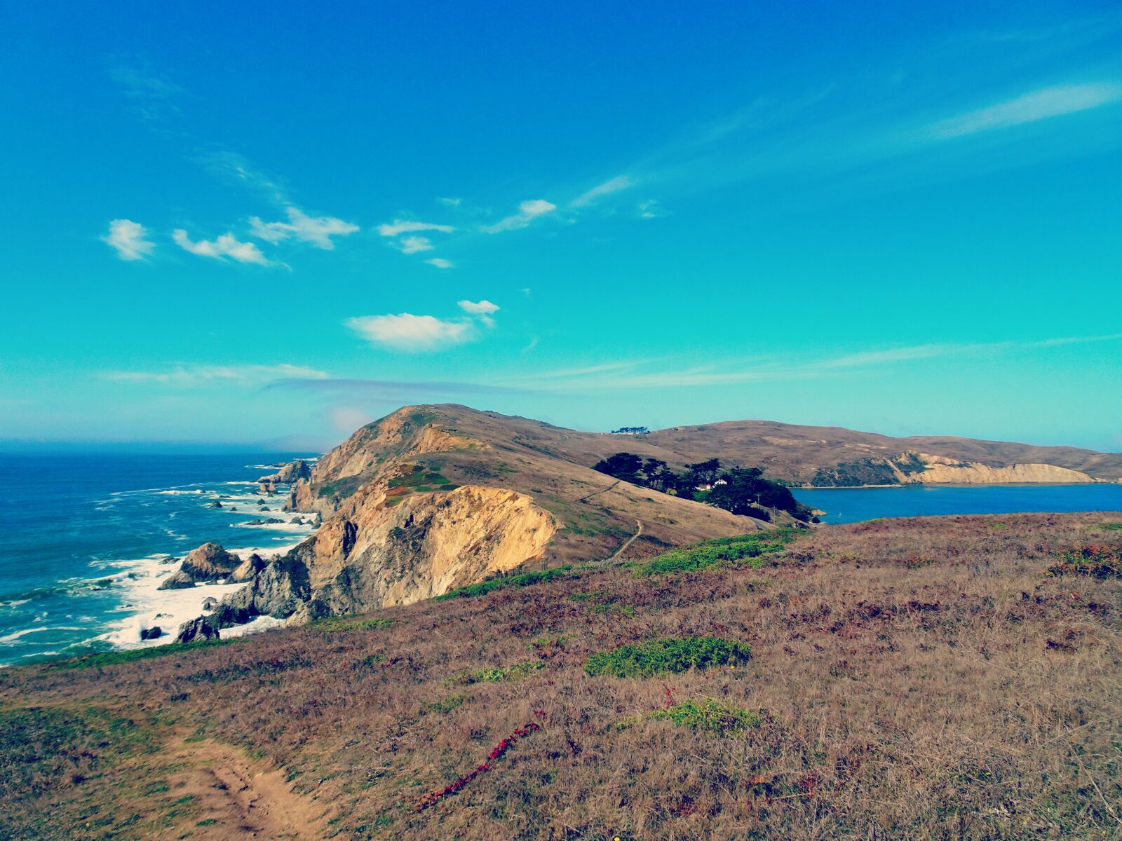 Sony Cyber-shot DSC-HX90V sample photo. Point reyes, california, usa photography