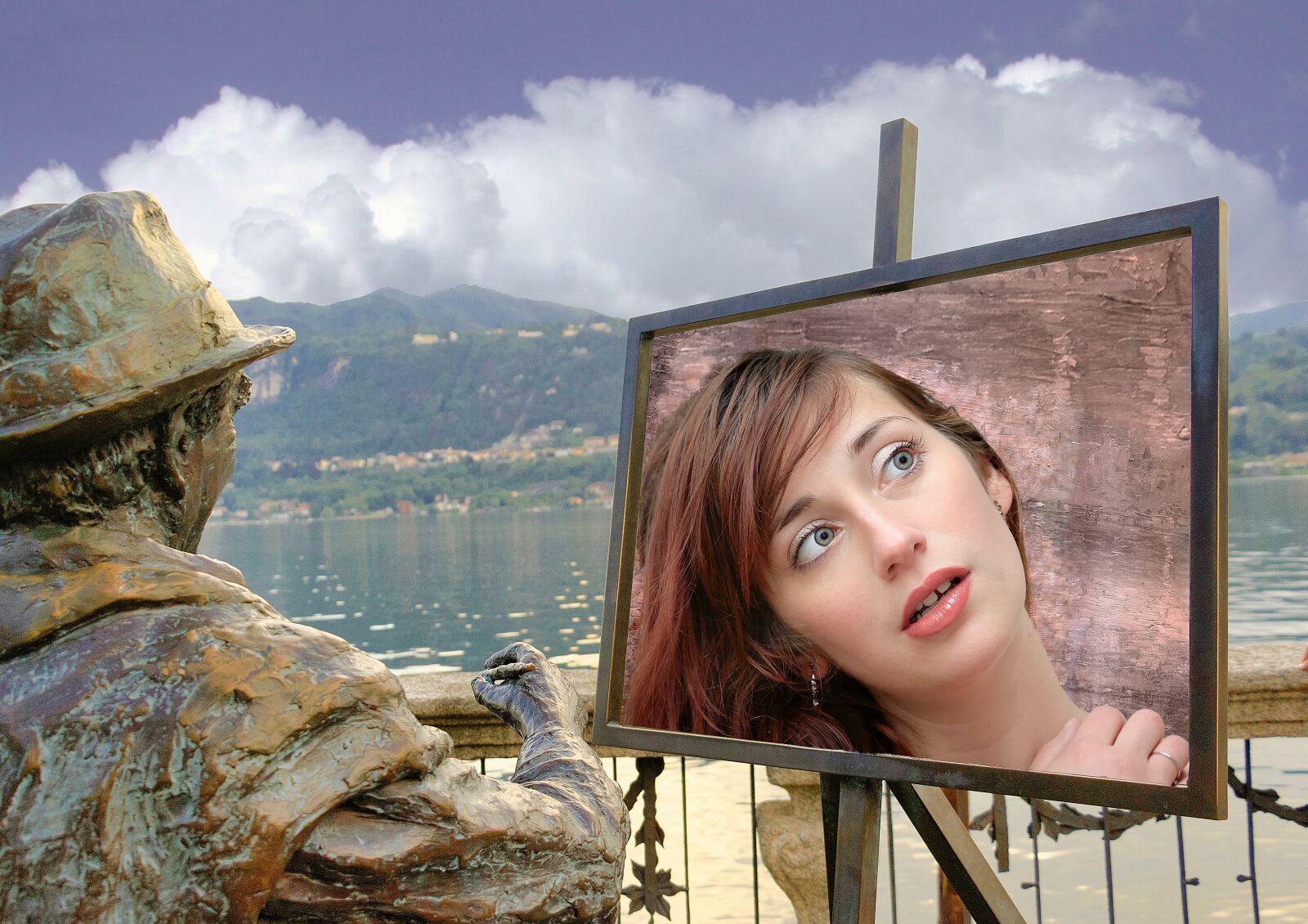 Canon EOS 7D Mark II sample photo. Painter, actress, muse photography