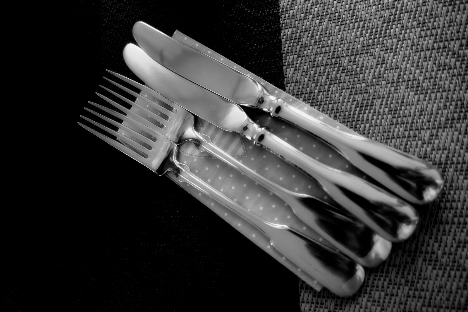 Panasonic Lumix DMC-LX10 (Lumix DMC-LX15) sample photo. Cutlery, knife, fork photography