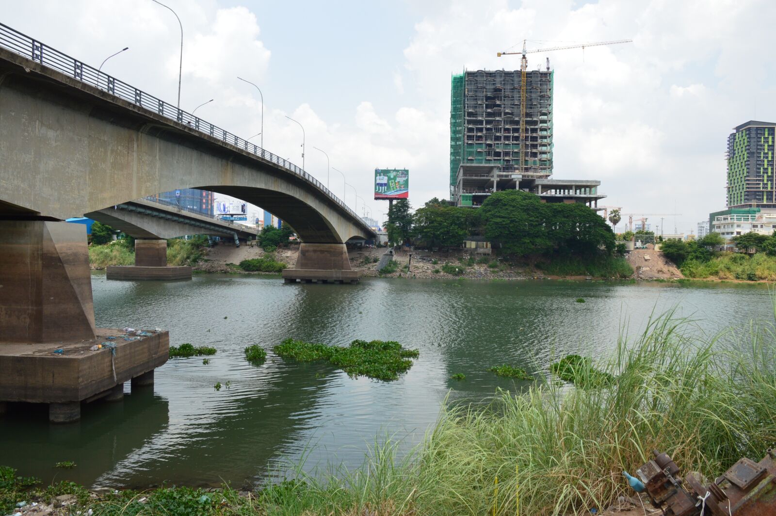 Nikon D3200 sample photo. Bridge betong, building high photography