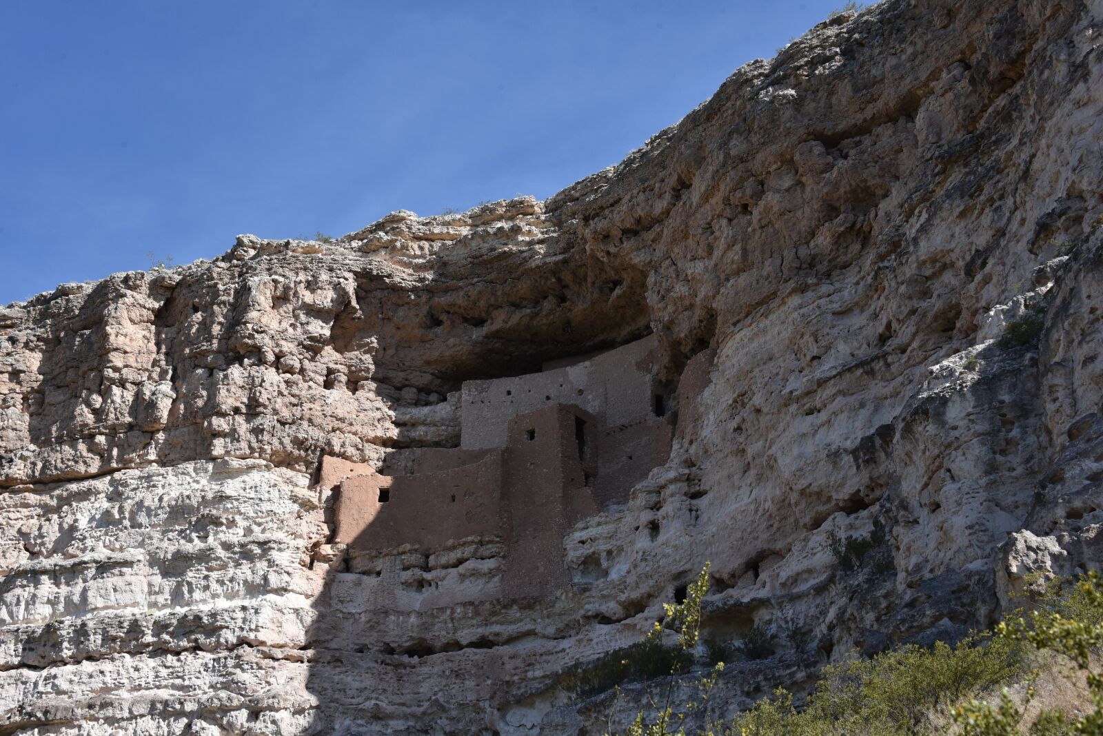 Nikon D750 sample photo. Montezuma's castle, rock dwelling photography