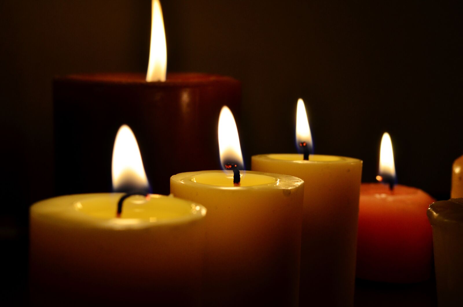 Nikon D5100 sample photo. Candles, close up, fire photography