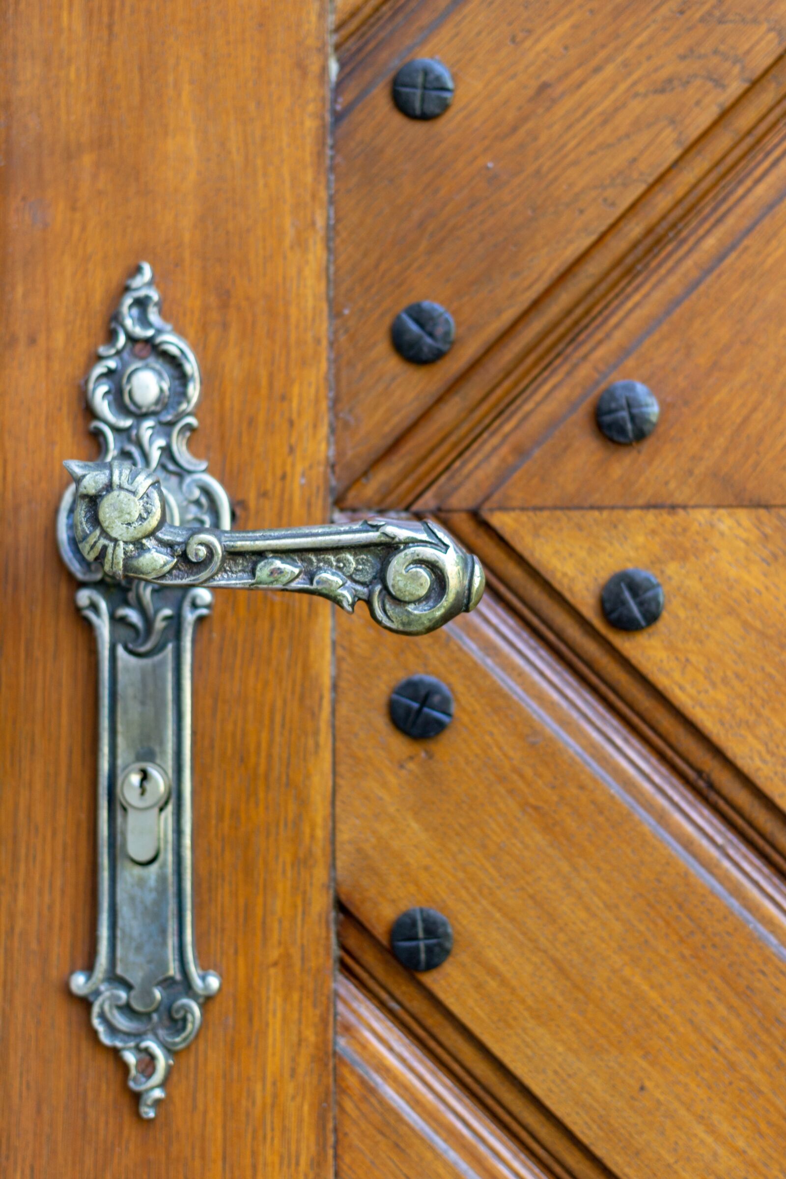 Canon EF 40mm F2.8 STM sample photo. Door handle, the door photography