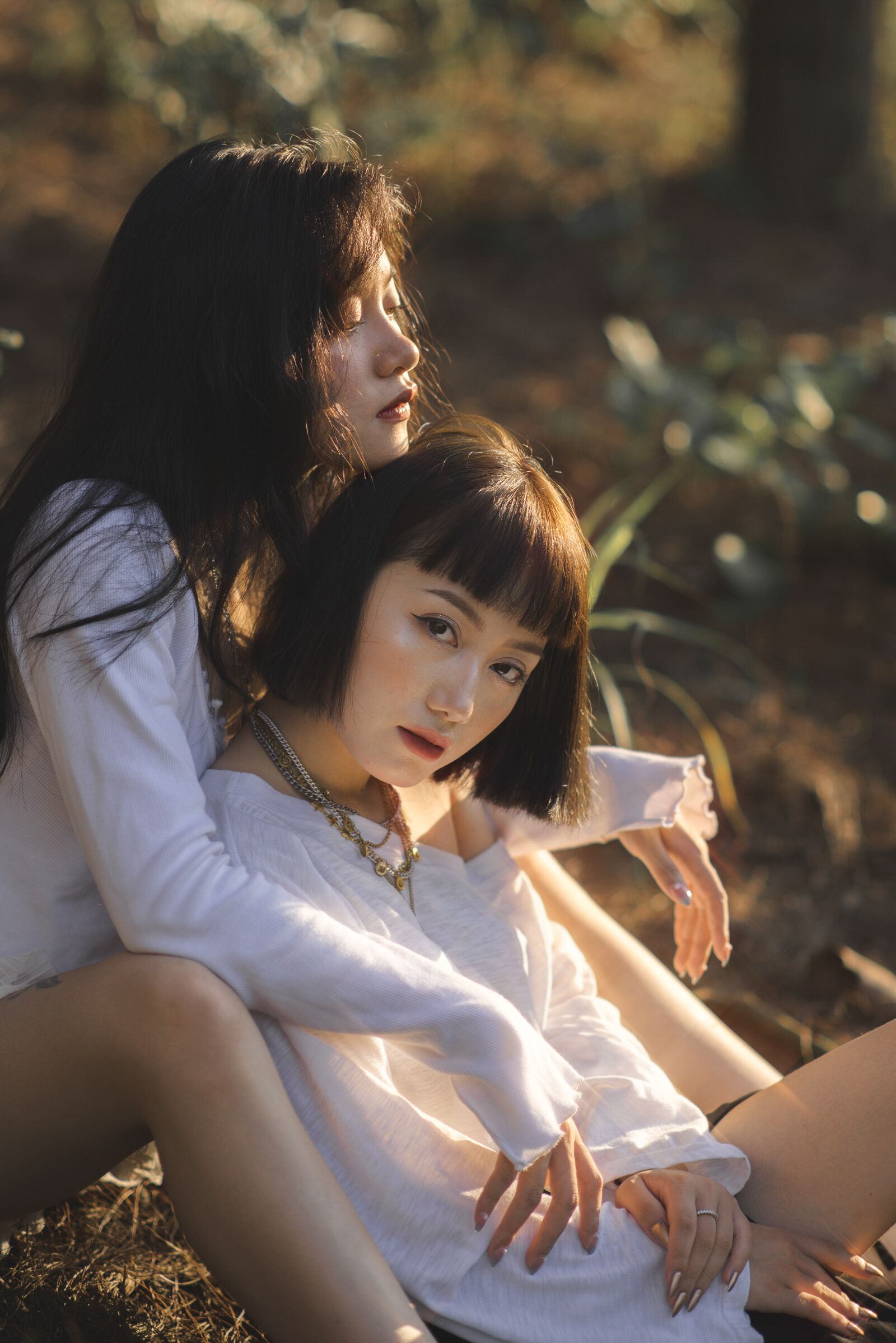 Nikon D750 sample photo. Girl, female, sisters photography