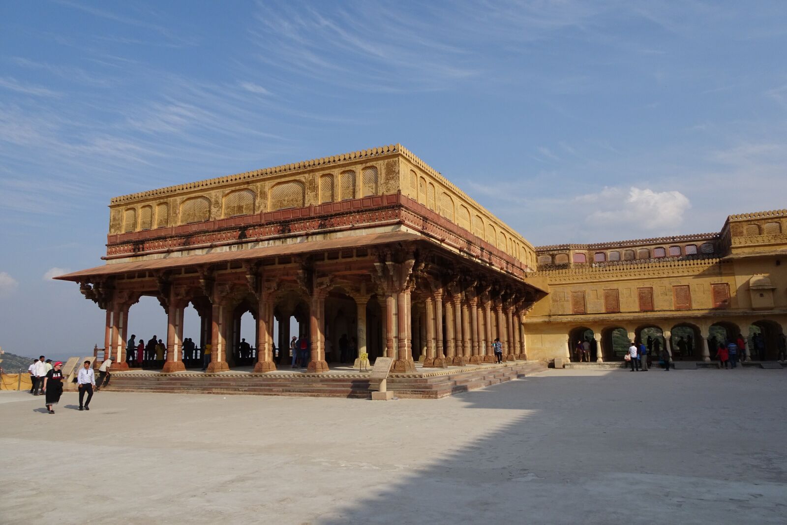Sony Cyber-shot DSC-HX90V sample photo. Fort, amer, diwan-i-am photography