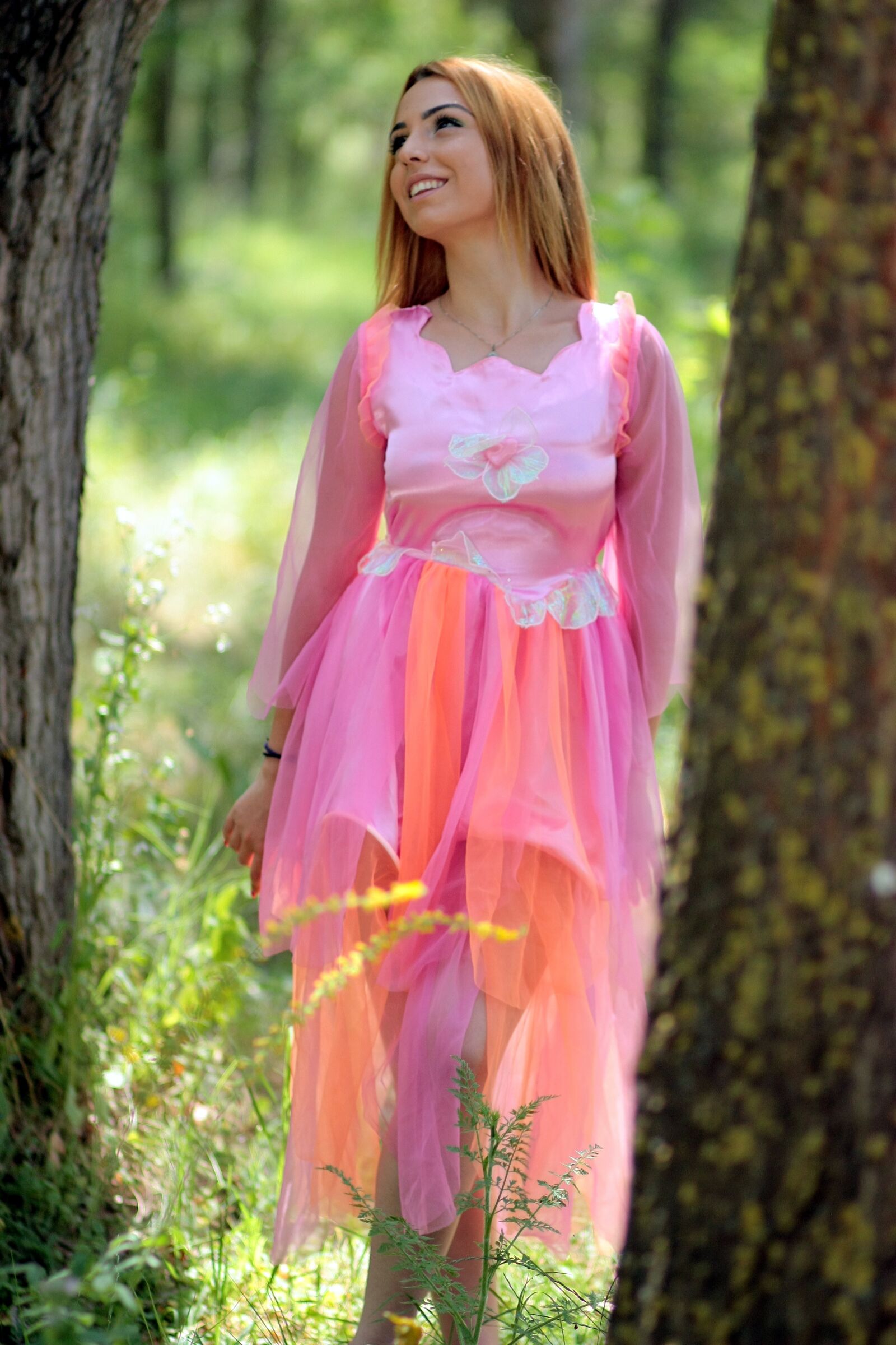 Canon EOS 450D (EOS Rebel XSi / EOS Kiss X2) sample photo. Girl, fairy, forest photography