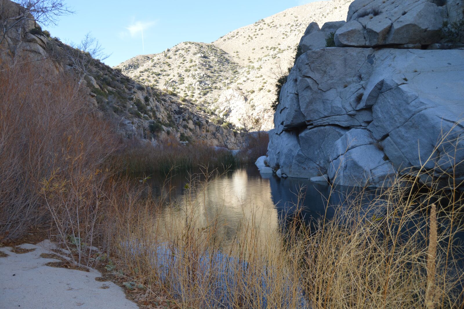 Nikon D3200 sample photo. Hot springs, desert, mountain photography