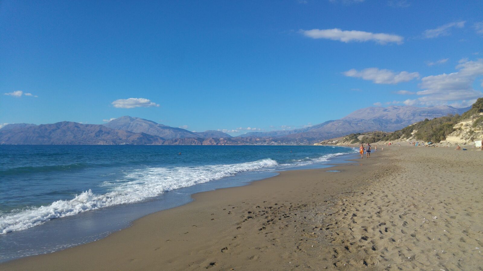 LG G4 sample photo. Crete, beach, sea photography